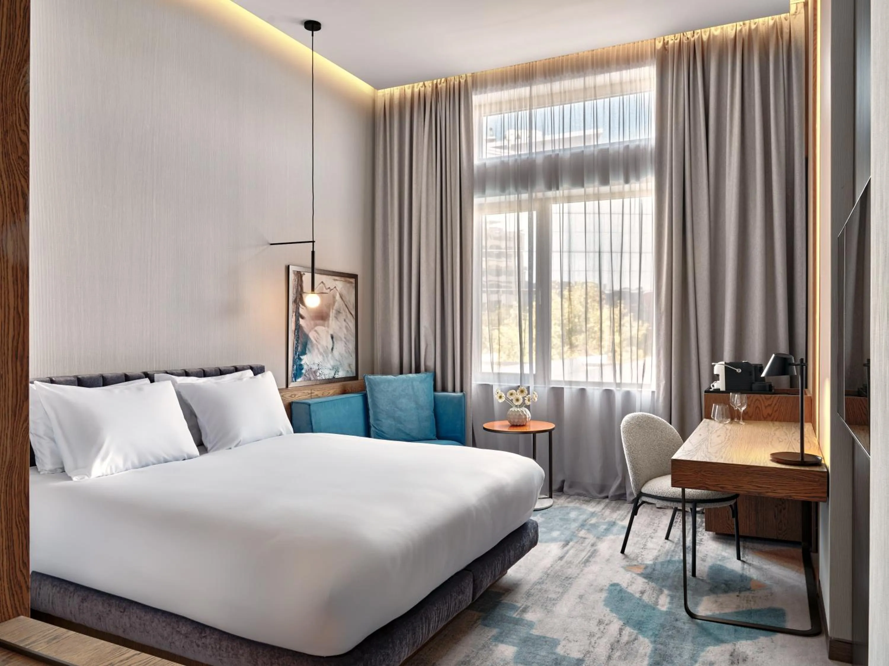 Bed in Crowne Plaza Sofia by IHG