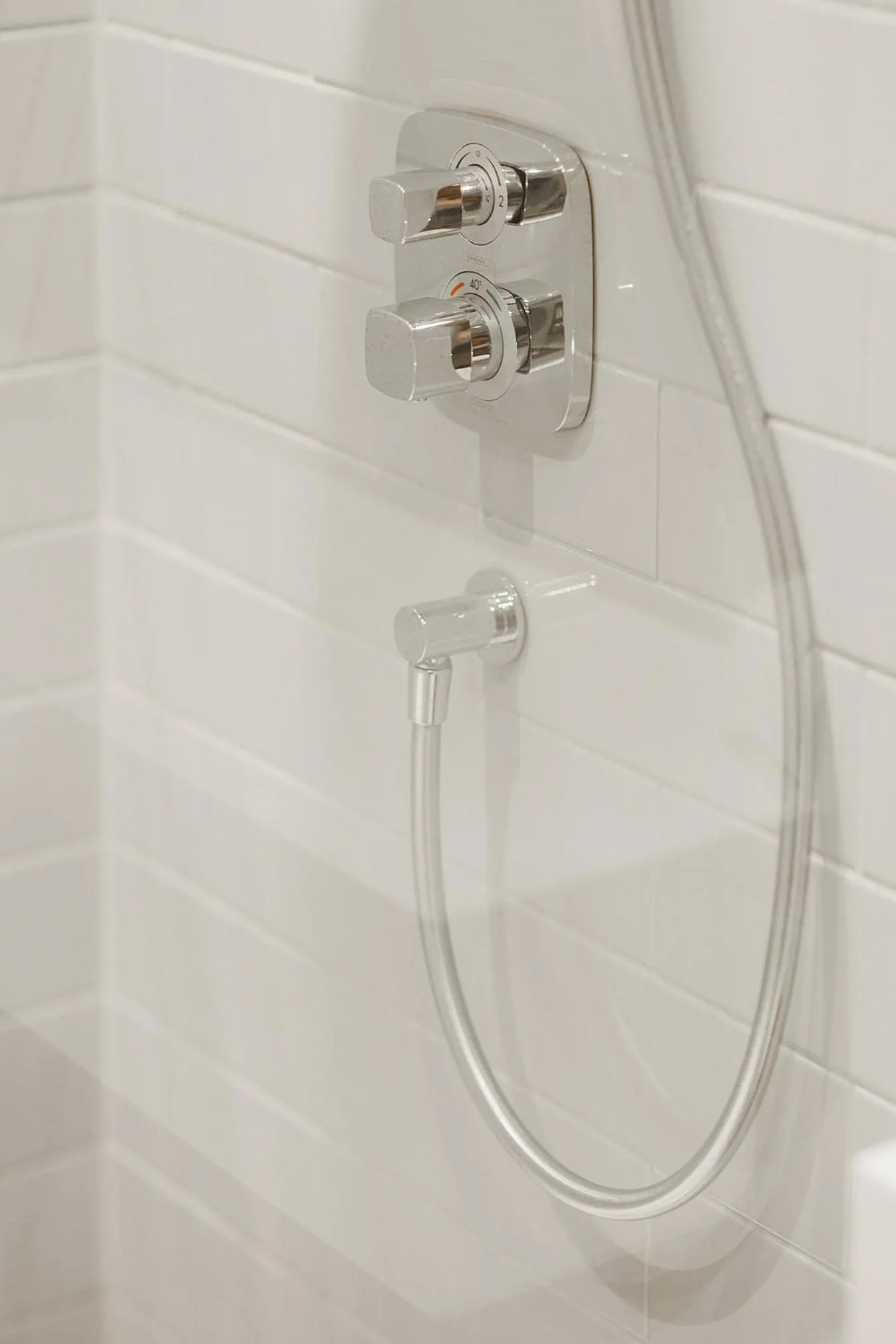 Shower in The Dukeries Lodge, Edwinstowe, Nottinghamshire