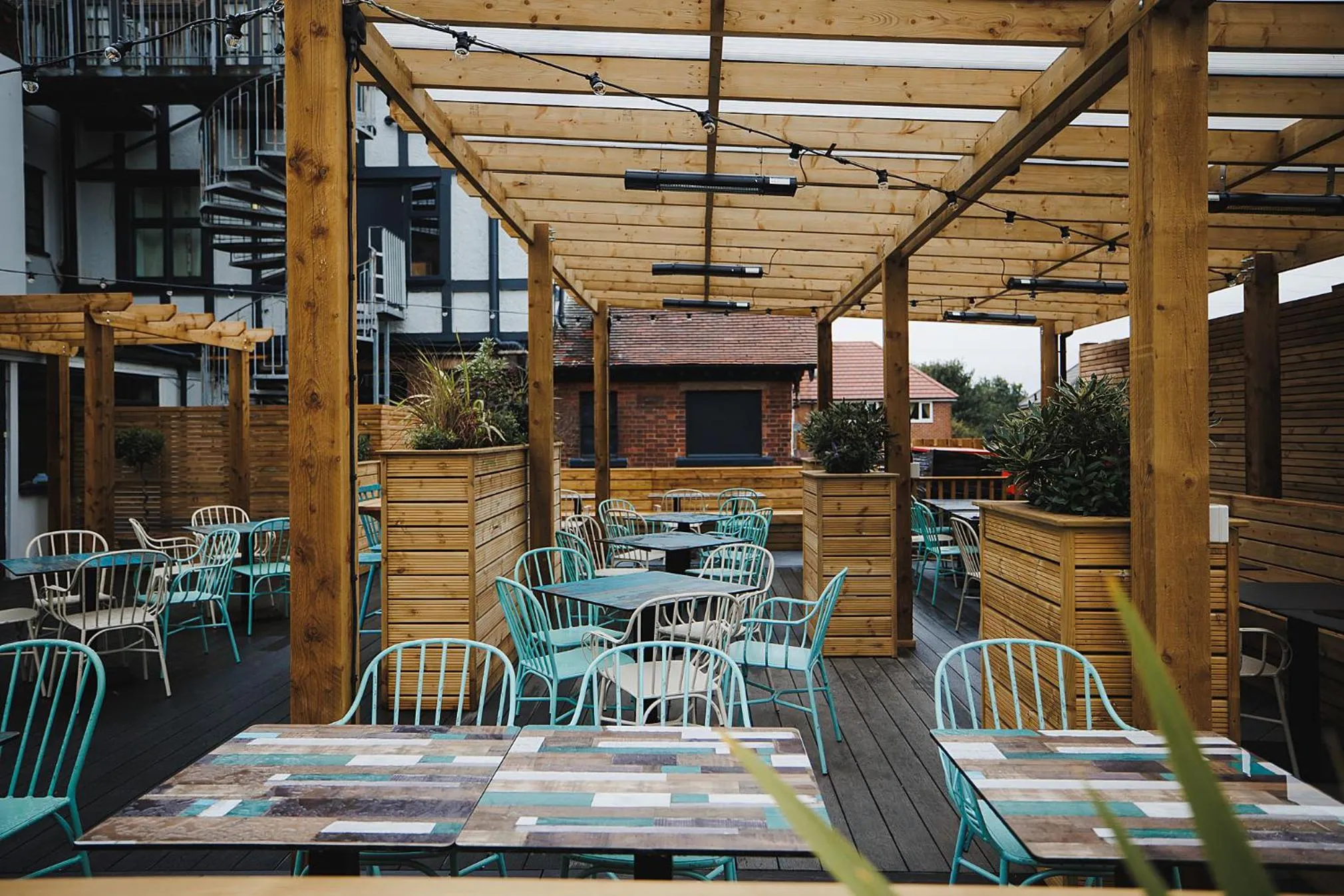 Balcony/Terrace in The Dukeries Lodge, Edwinstowe, Nottinghamshire