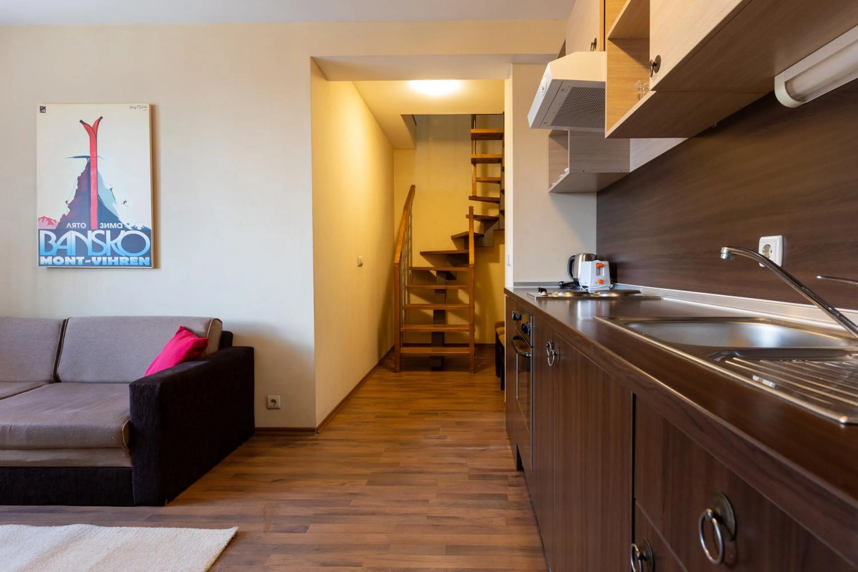 kitchen in Apart Hotel Dream