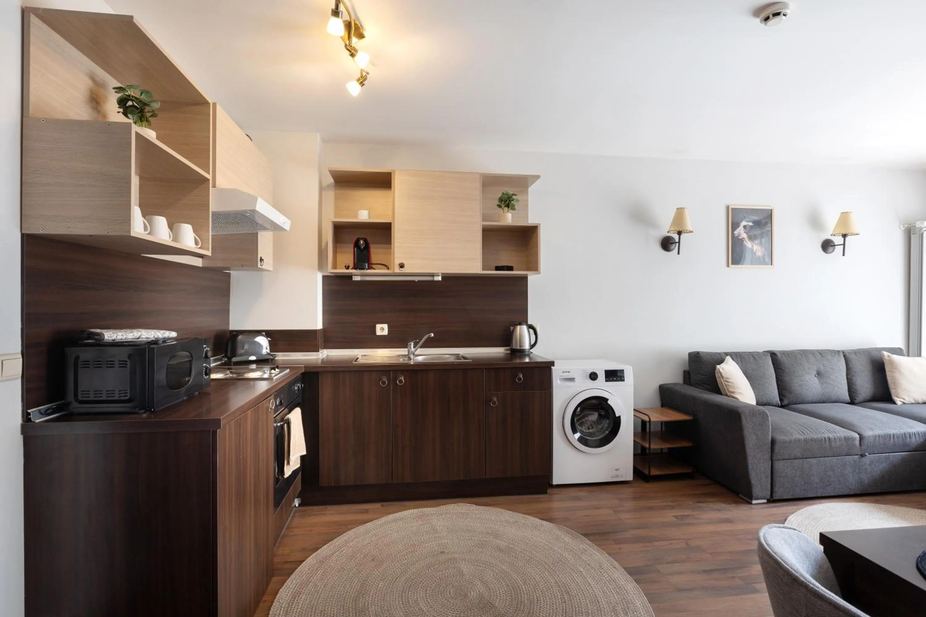 microwave in Apart Hotel Dream