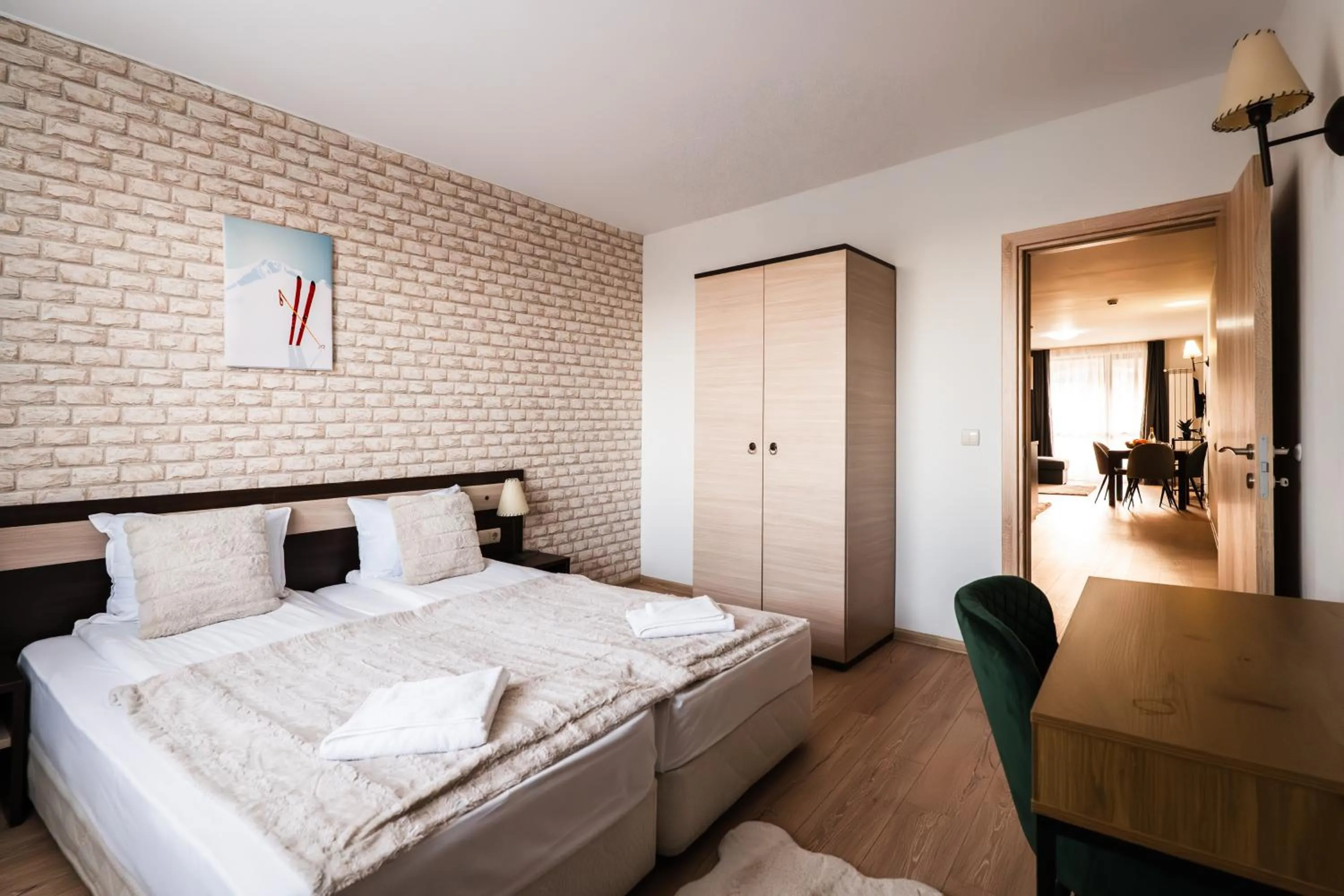 Bedroom, Bed in Apart Hotel Dream