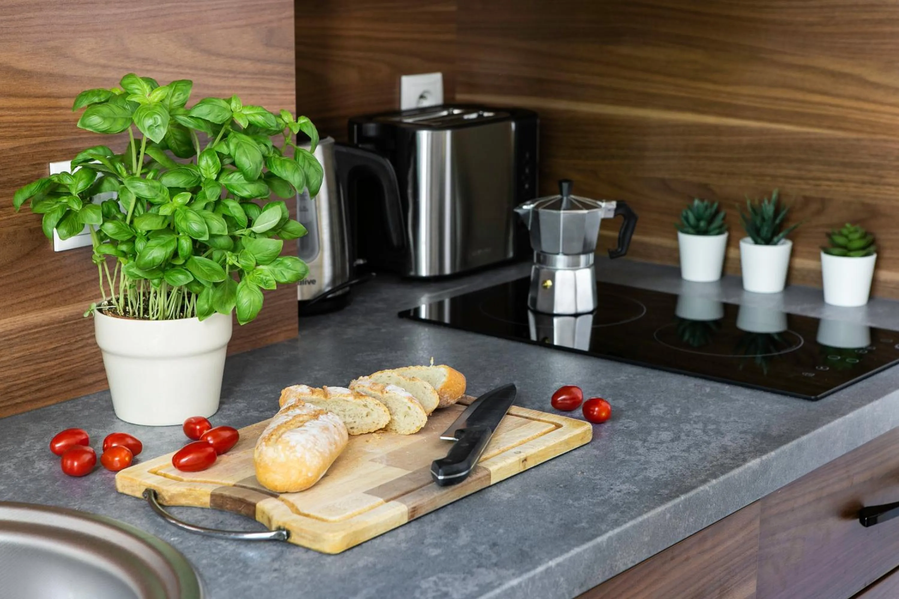 kitchen in Otium Old Town Sarego