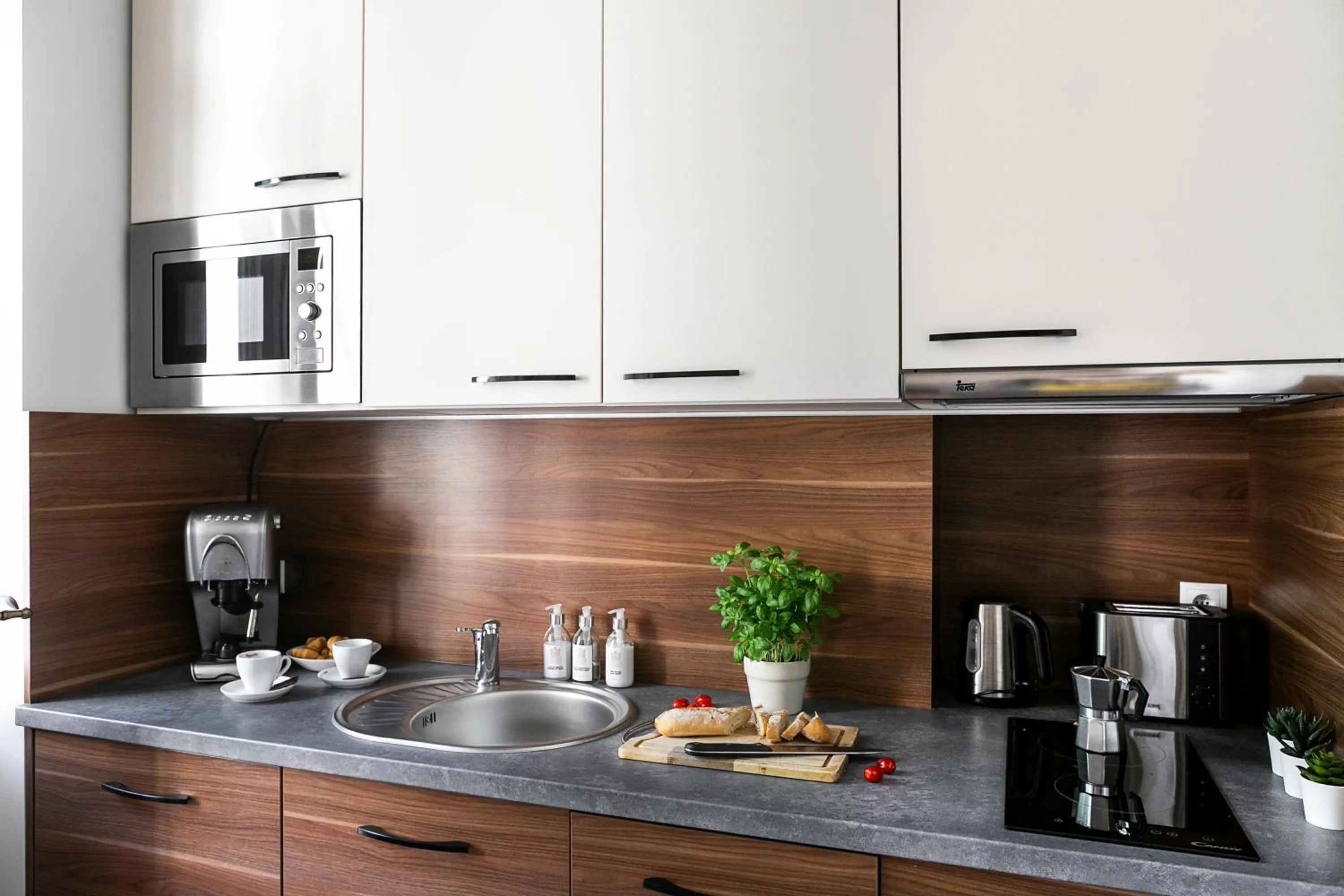 kitchen in Otium Old Town Sarego