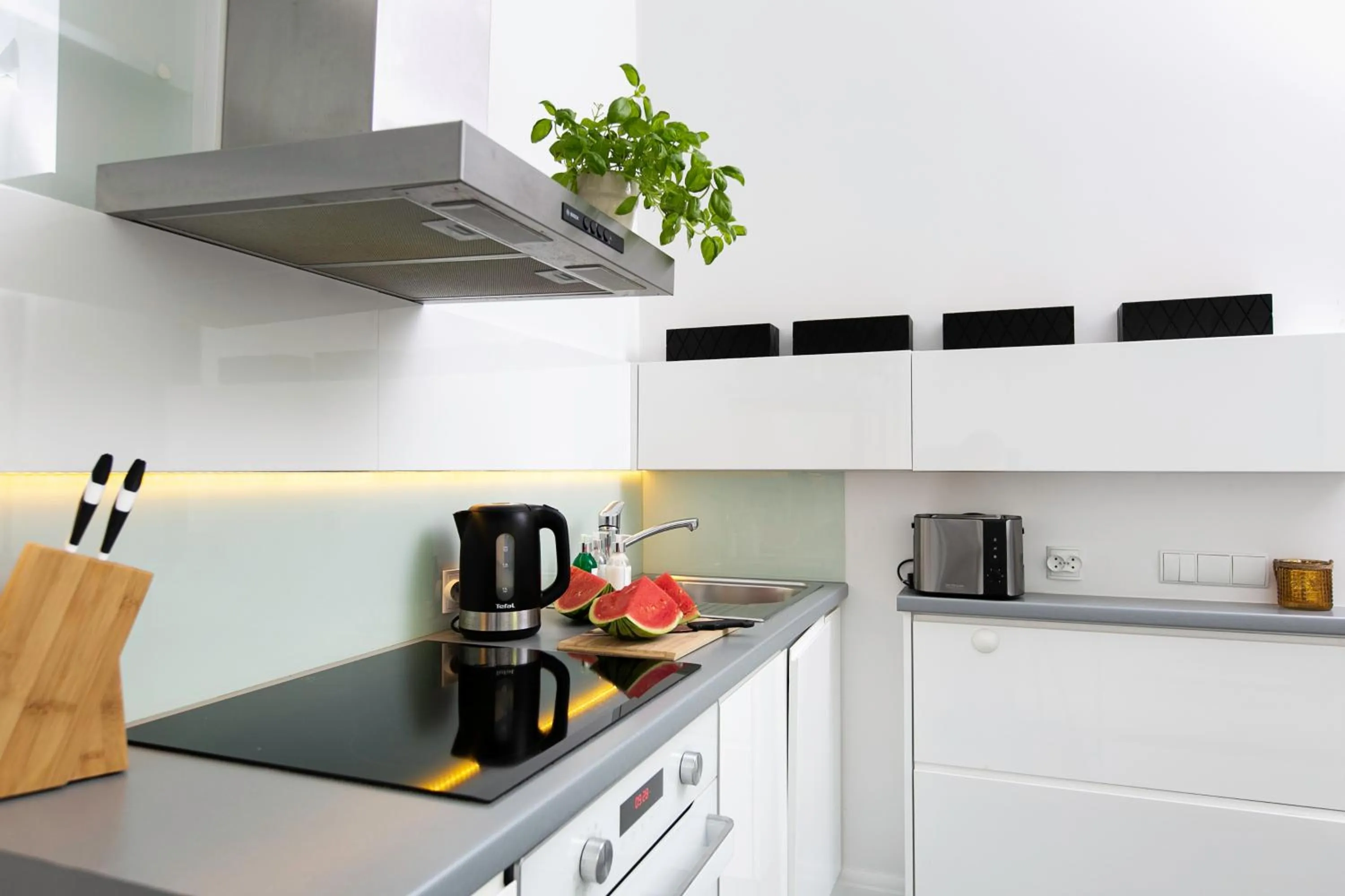 Kitchen or kitchenette in Otium Old Town Sarego