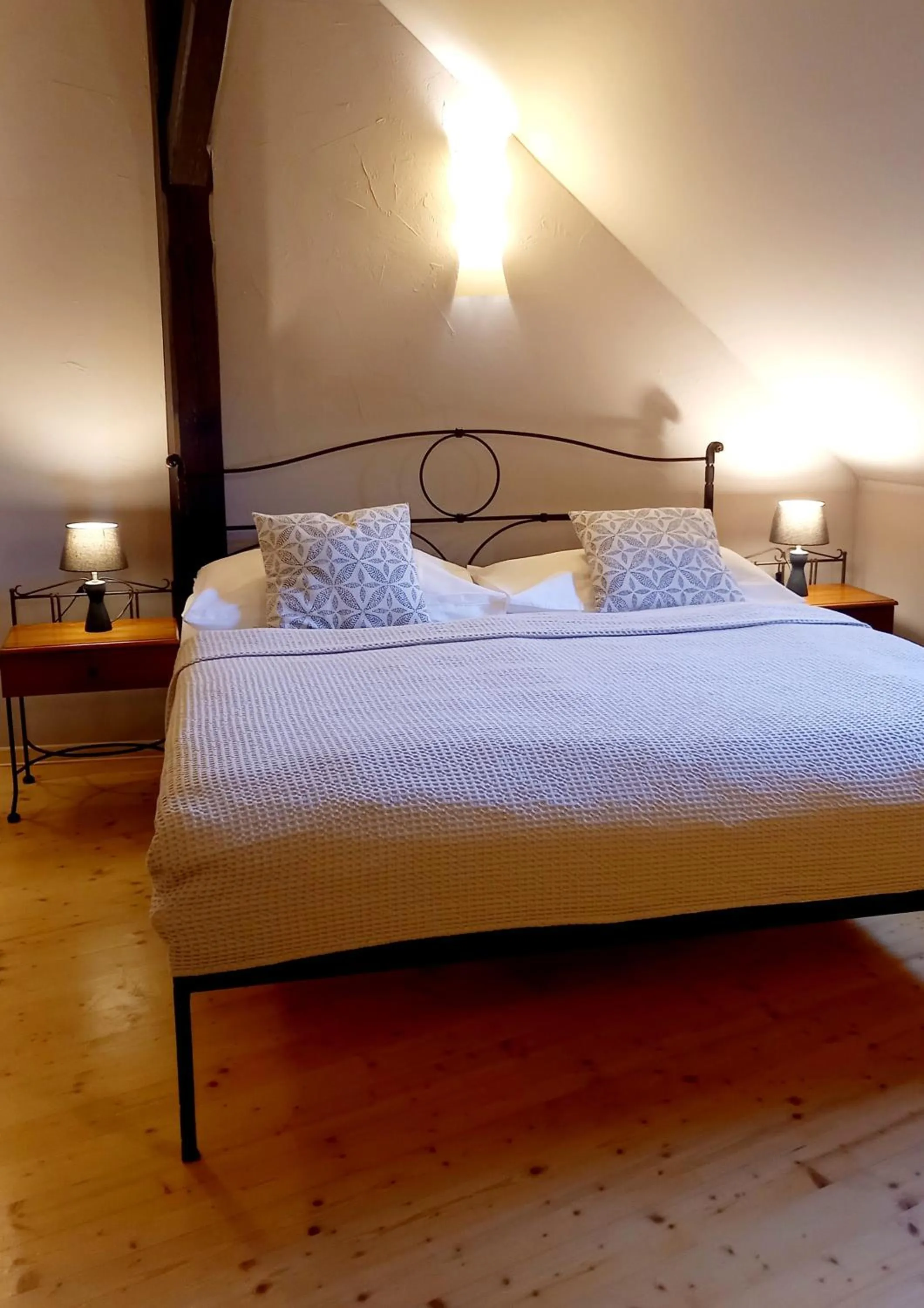 Bed in Boutique Hotel Templ