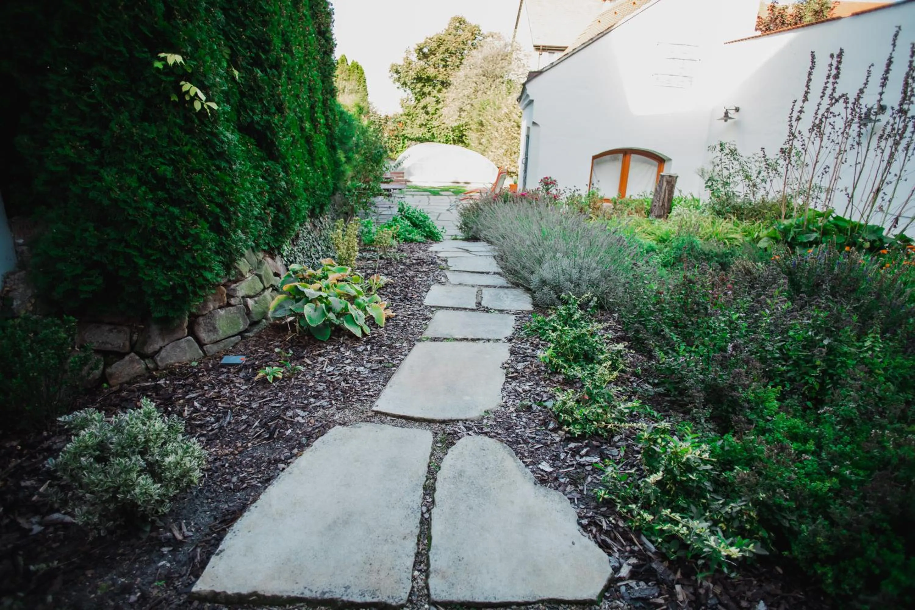 Garden in Boutique Hotel Templ