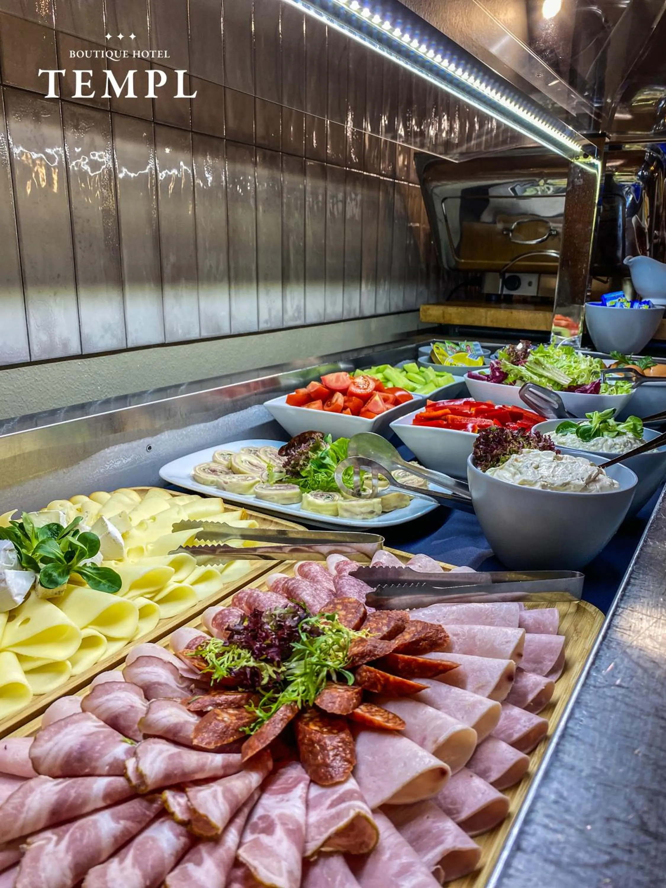 Breakfast in Boutique Hotel Templ