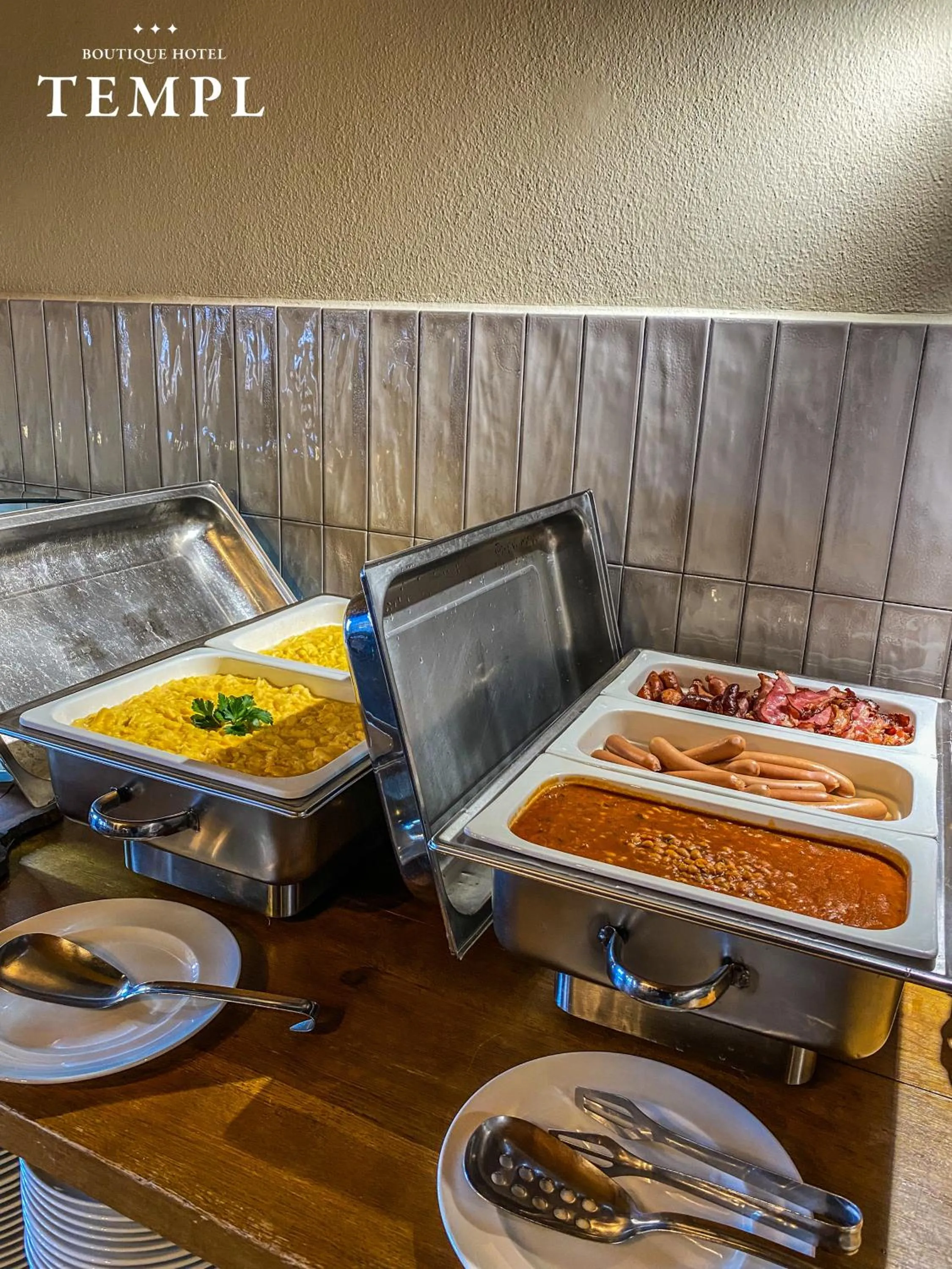 Breakfast in Boutique Hotel Templ