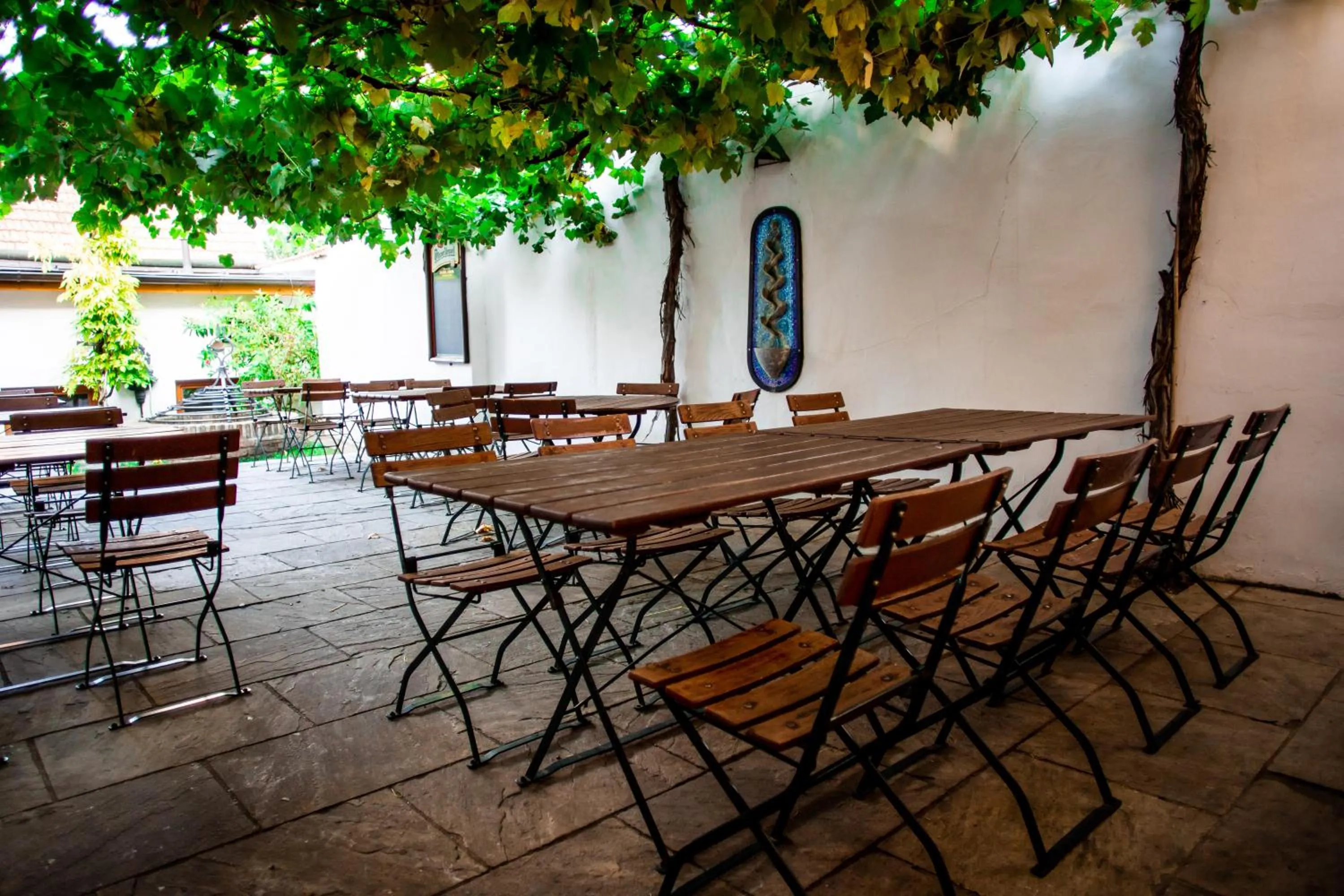 Patio in Boutique Hotel Templ