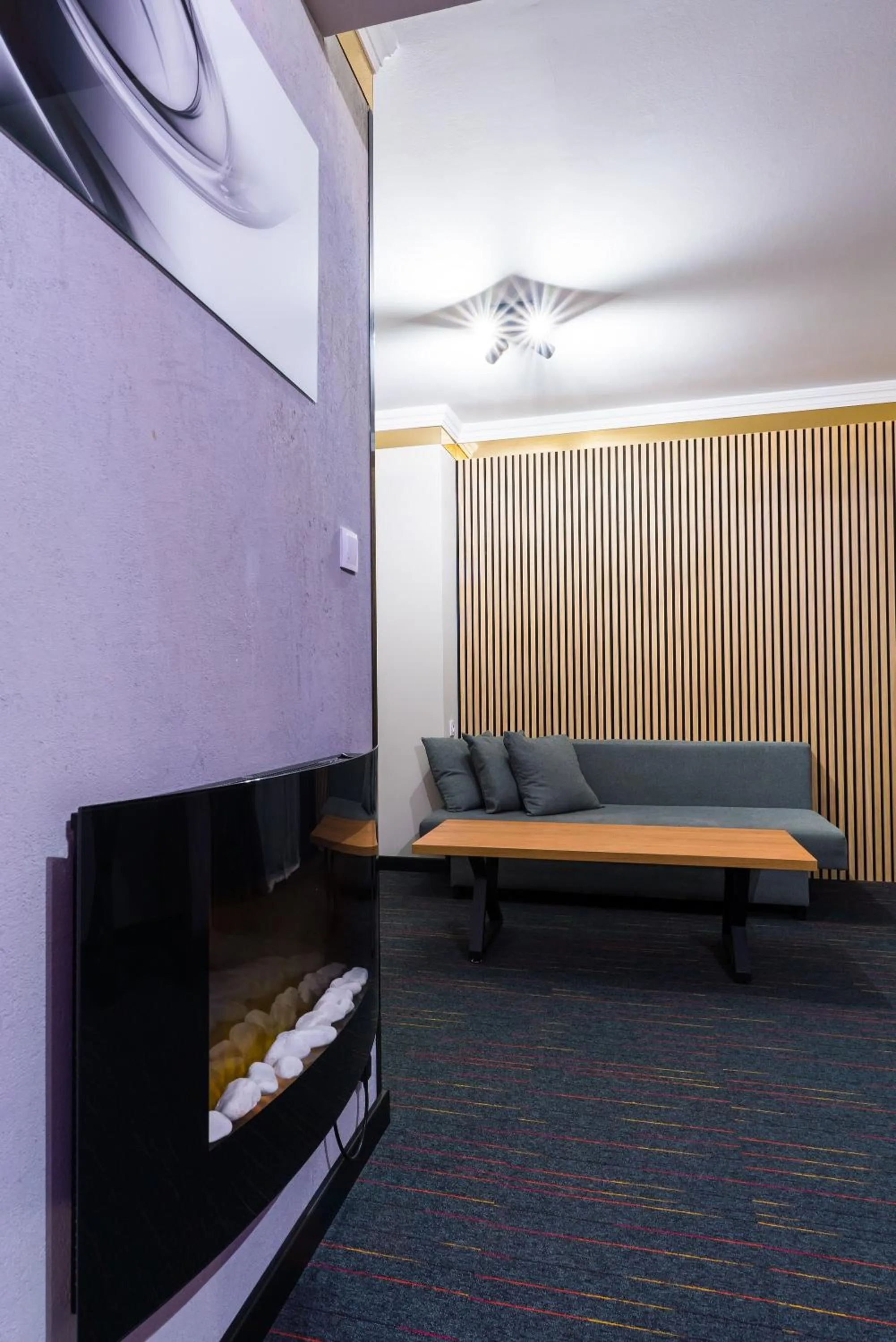 Living room in GLAMOUR - Restaurant & SPA