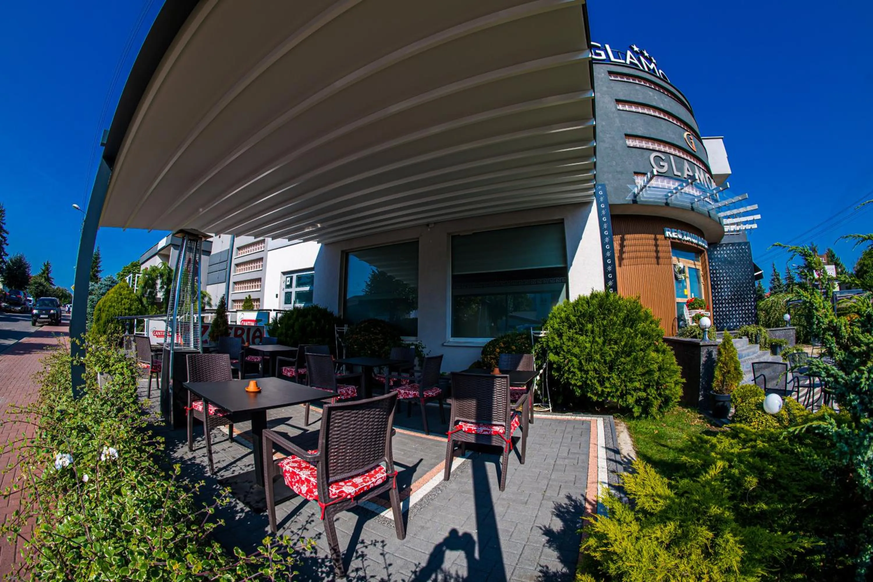 Patio in GLAMOUR - Restaurant & SPA