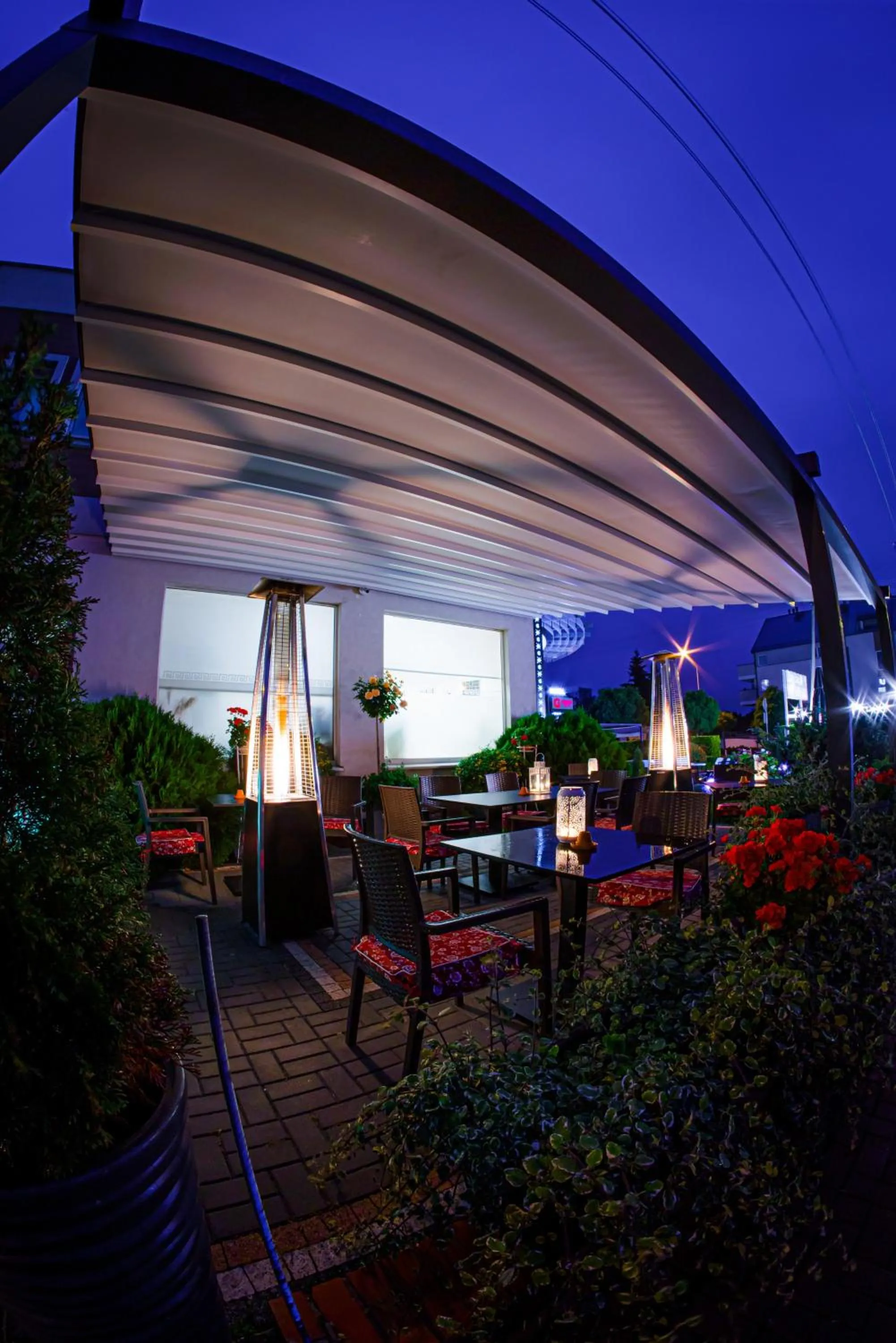 Patio in GLAMOUR - Restaurant & SPA