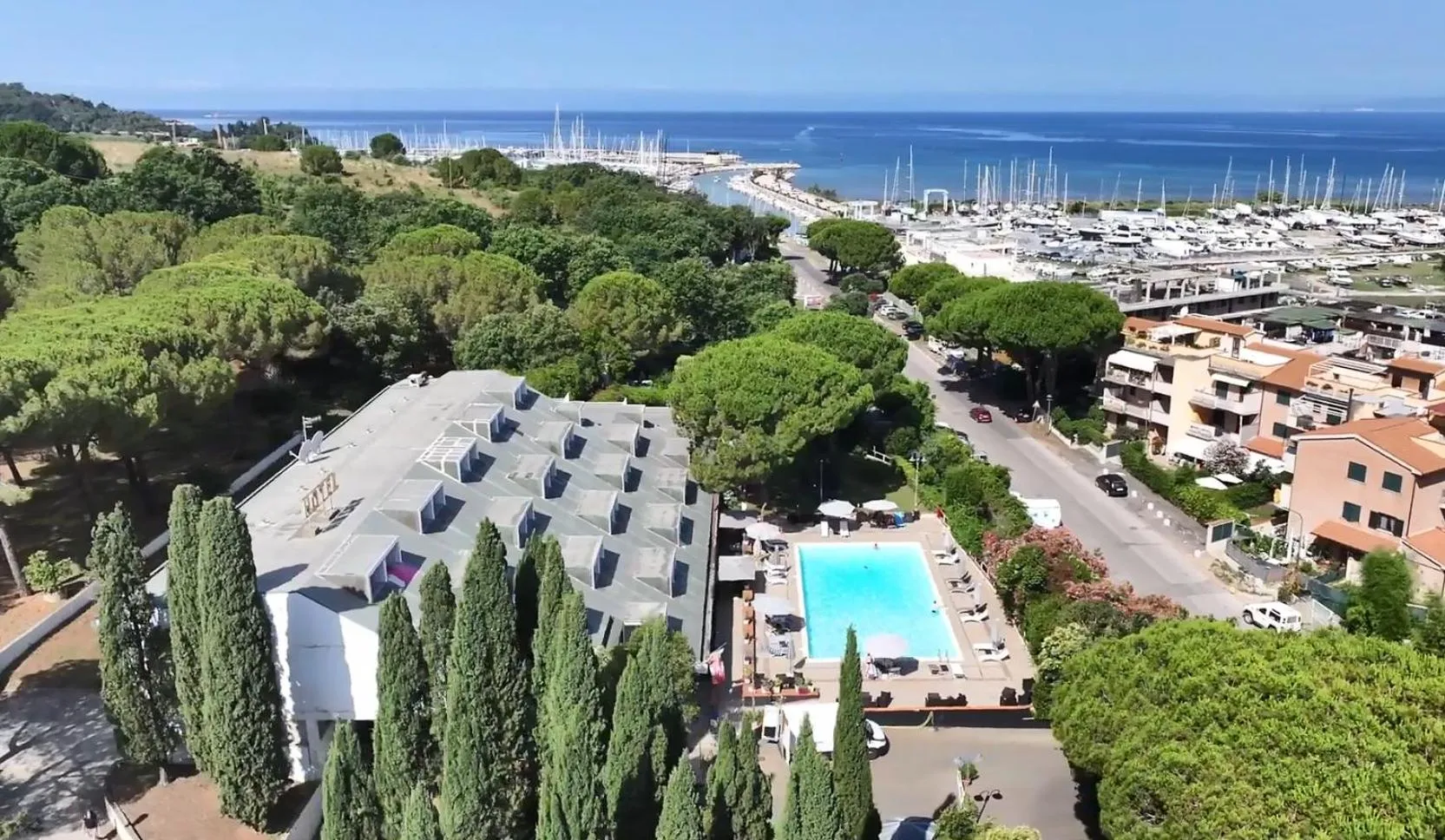 Bird's eye view in PFA Hotel La Darsena - Follonica
