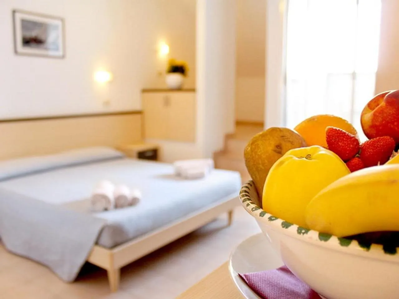 Bedroom, Bed in PFA Hotel La Darsena - Follonica