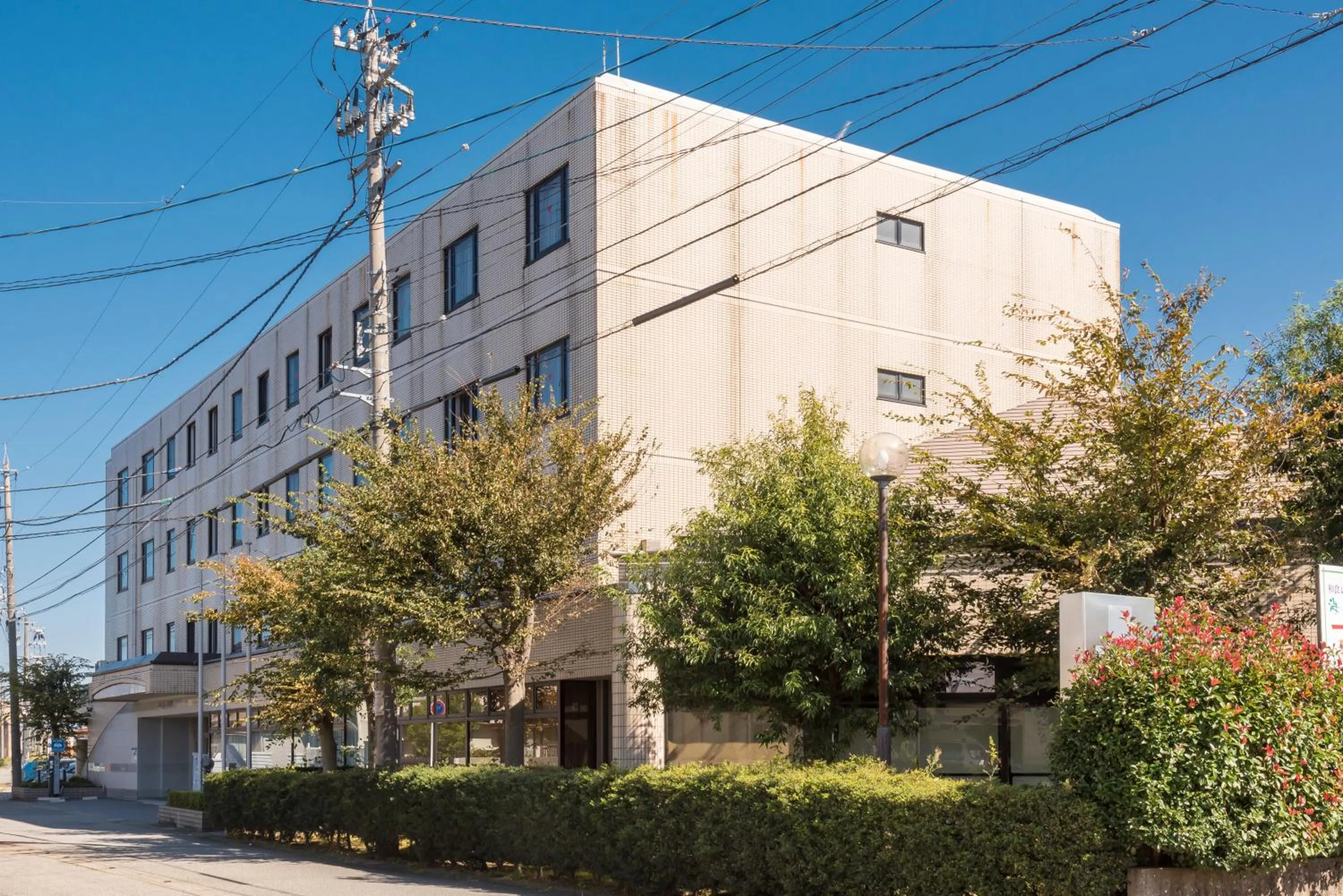 Facade/entrance in Sky Hotel Namerikawa