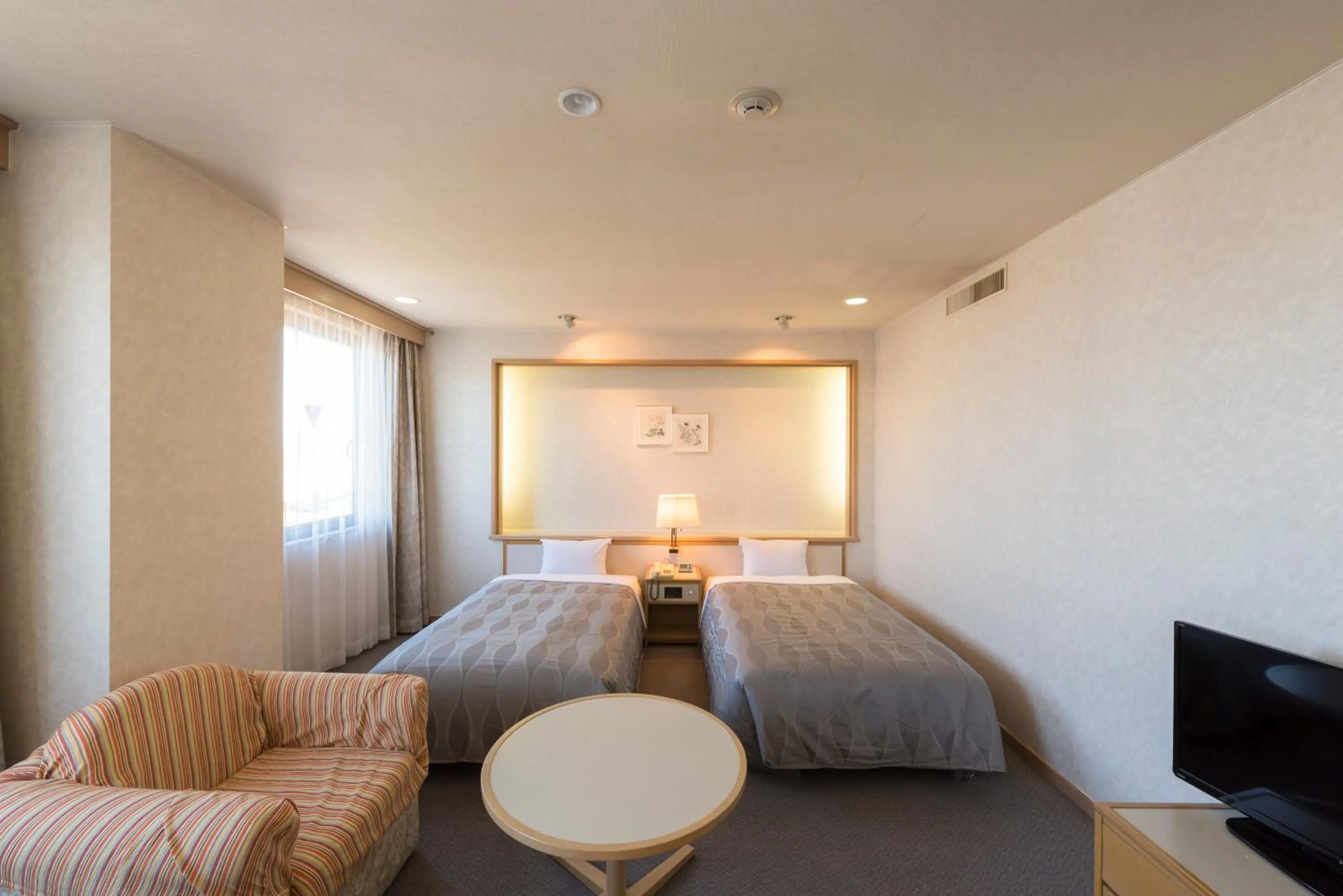 Bedroom, Bed in Sky Hotel Namerikawa