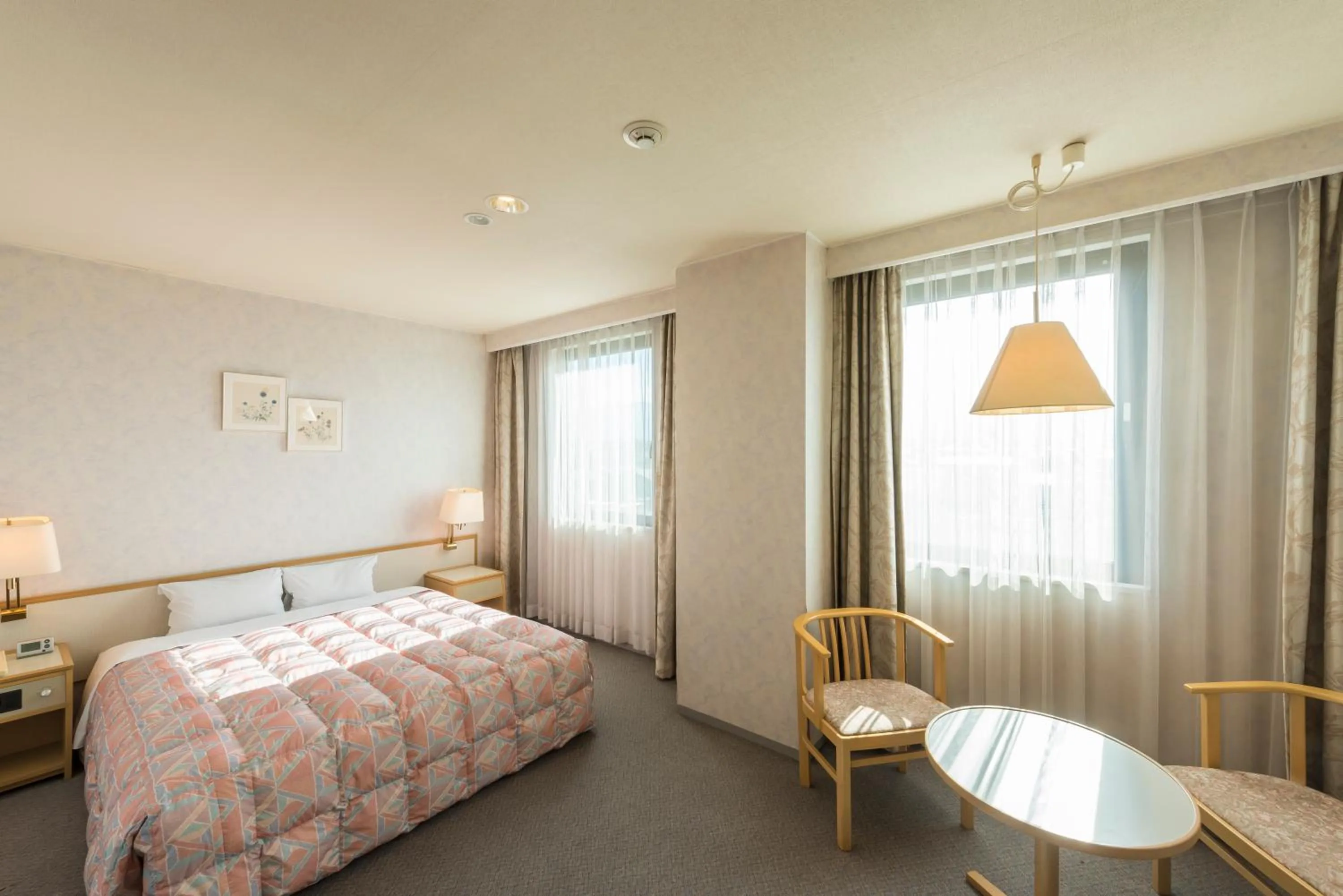 Bedroom, Bed in Sky Hotel Namerikawa