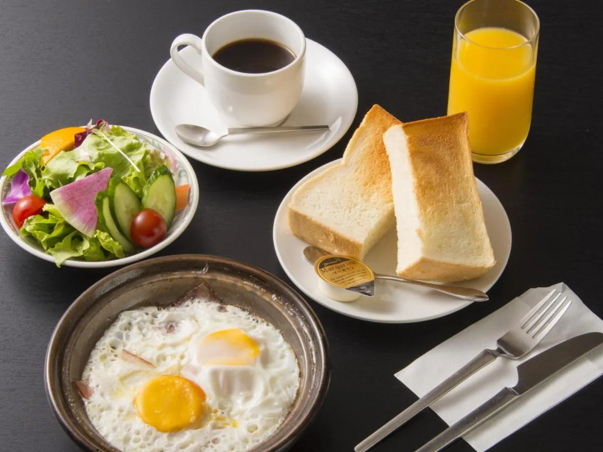 Breakfast in Sky Hotel Namerikawa