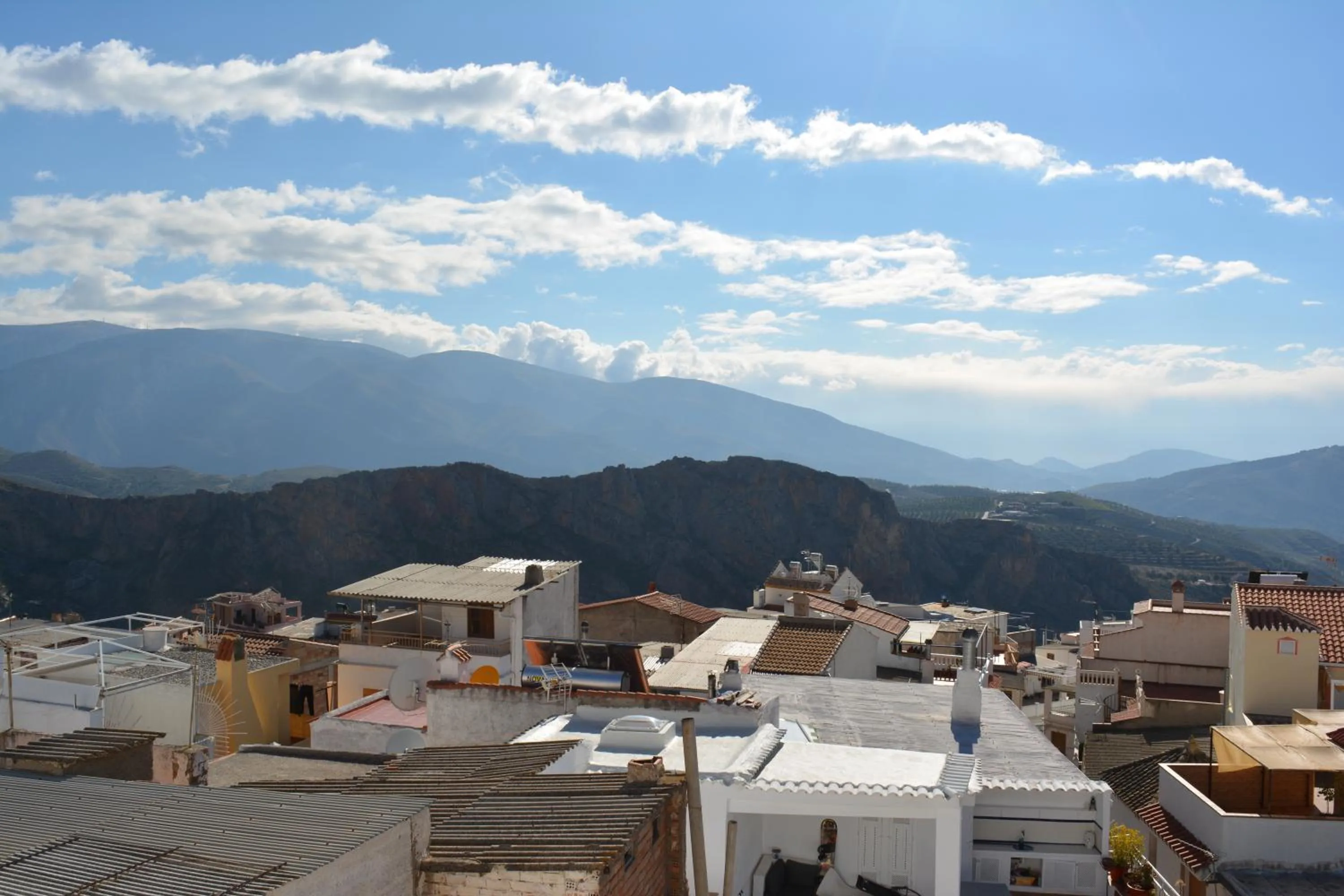 Mountain view in Hostal Manolete