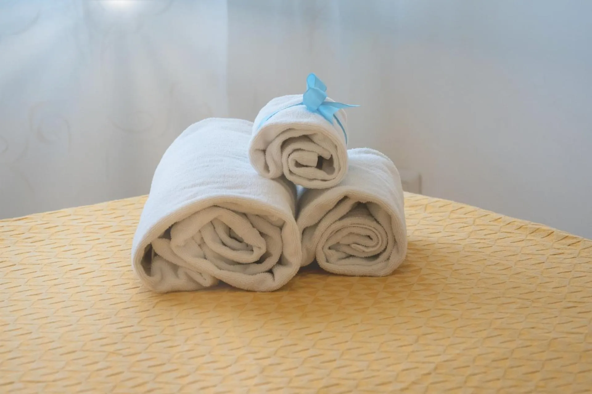 towels in Hippocampus B&B