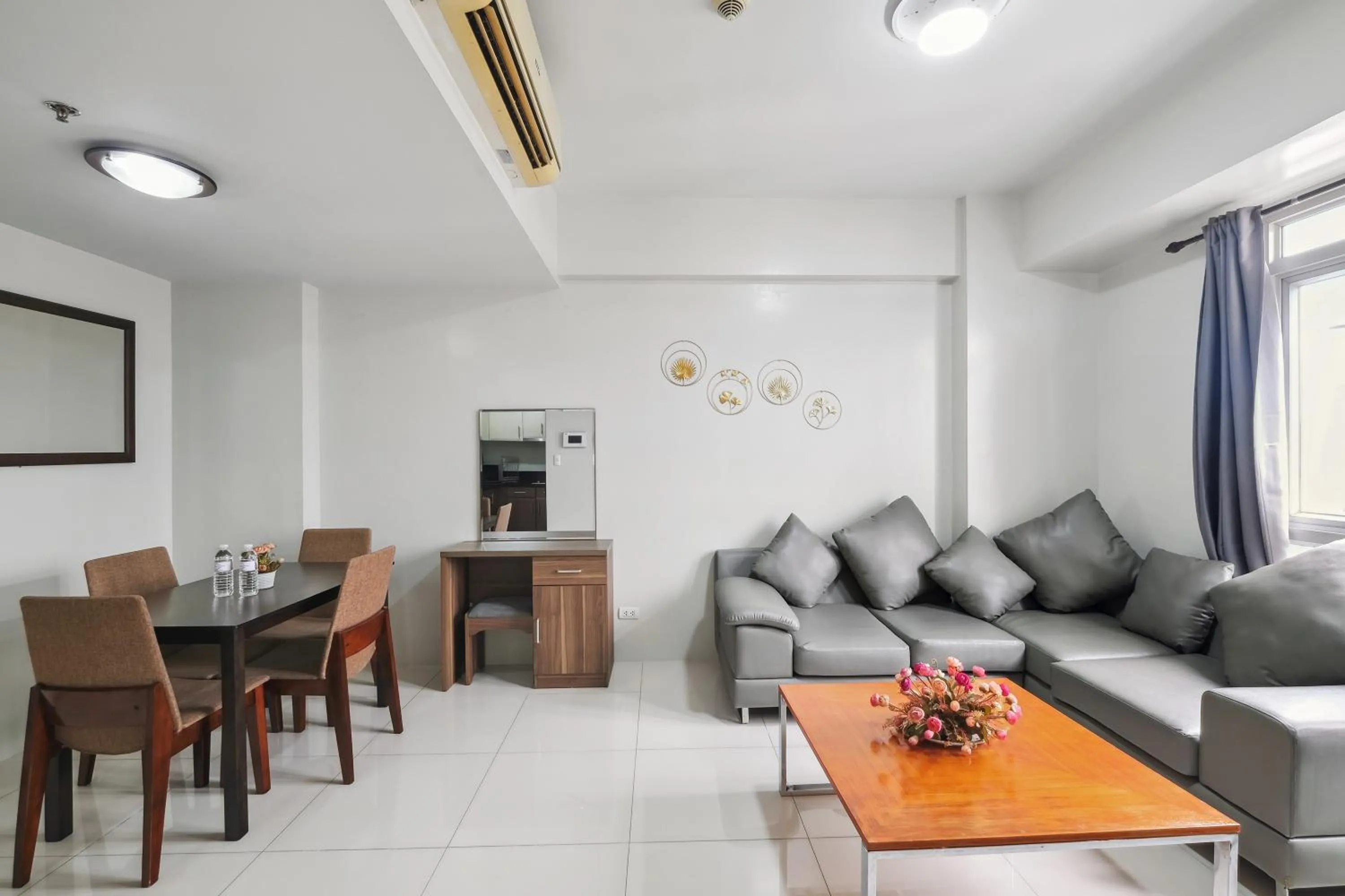 Seating area in Tess and Tessha Condotel near T3 Airport