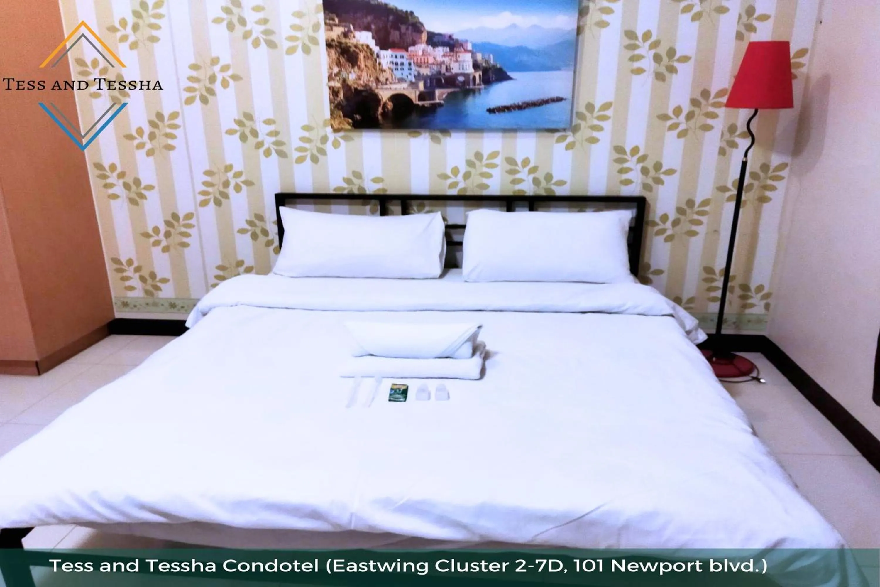 Bed in Tess and Tessha Condotel near T3 Airport