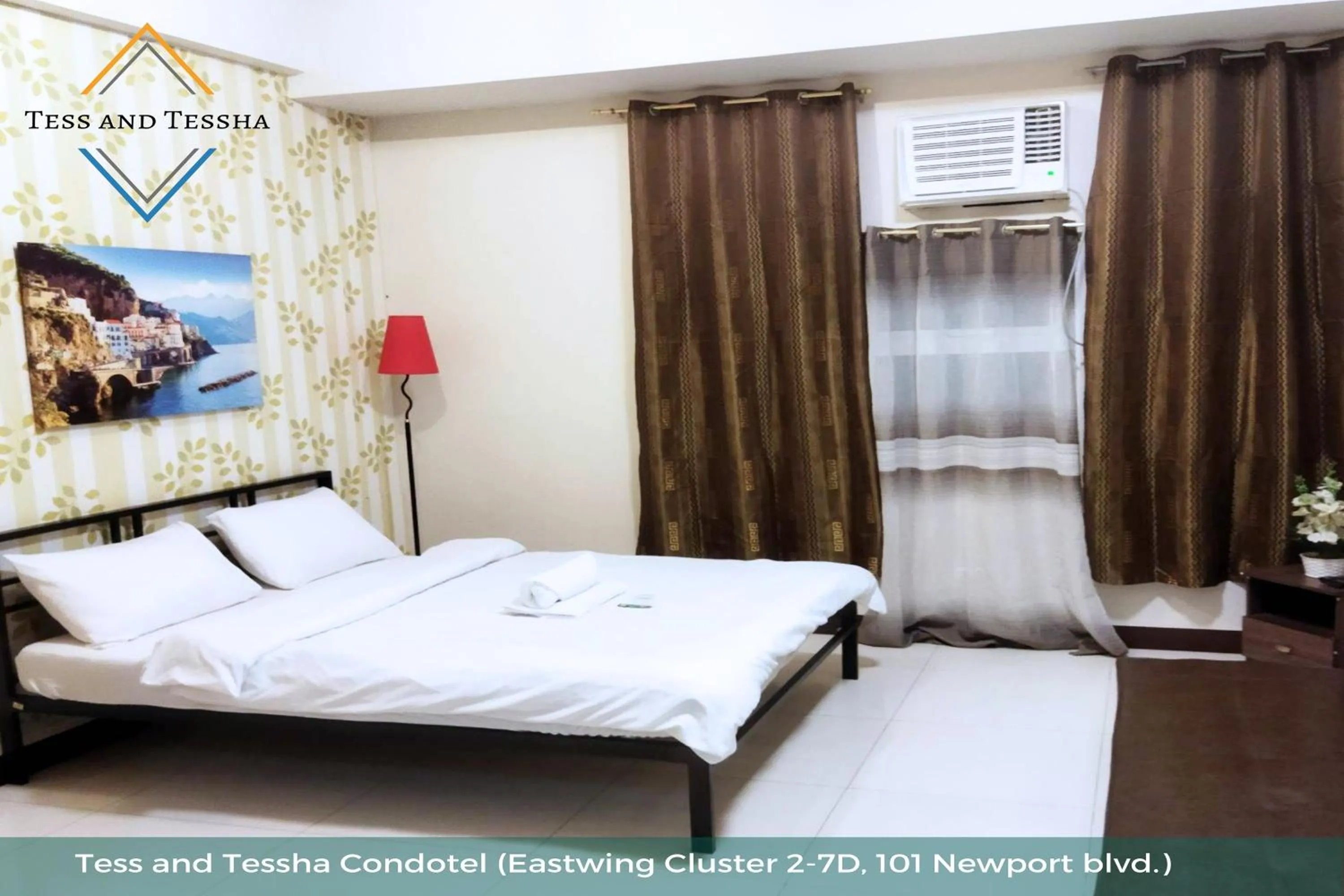 Bed in Tess and Tessha Condotel near T3 Airport