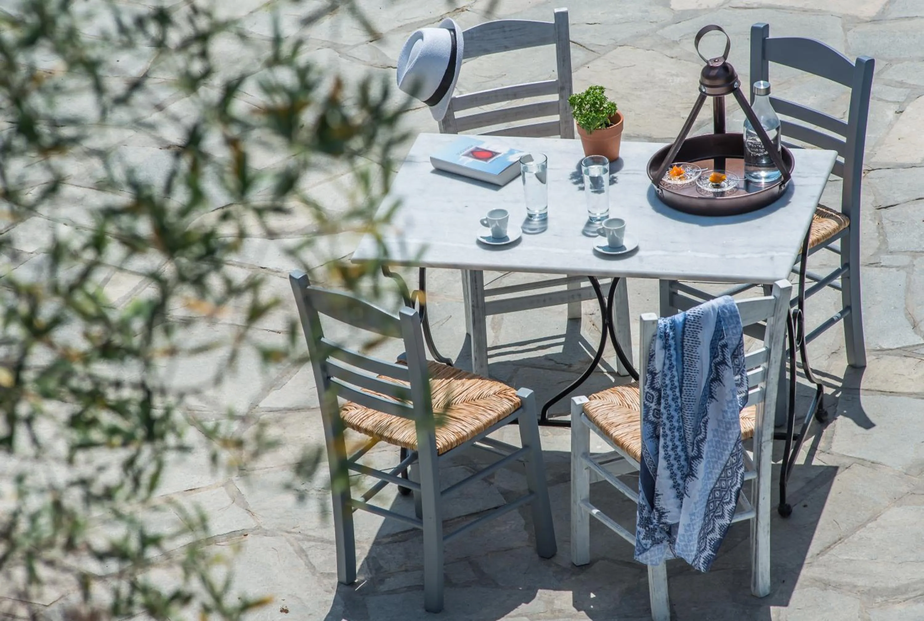 Patio in Mirabilia Boutique Hotel