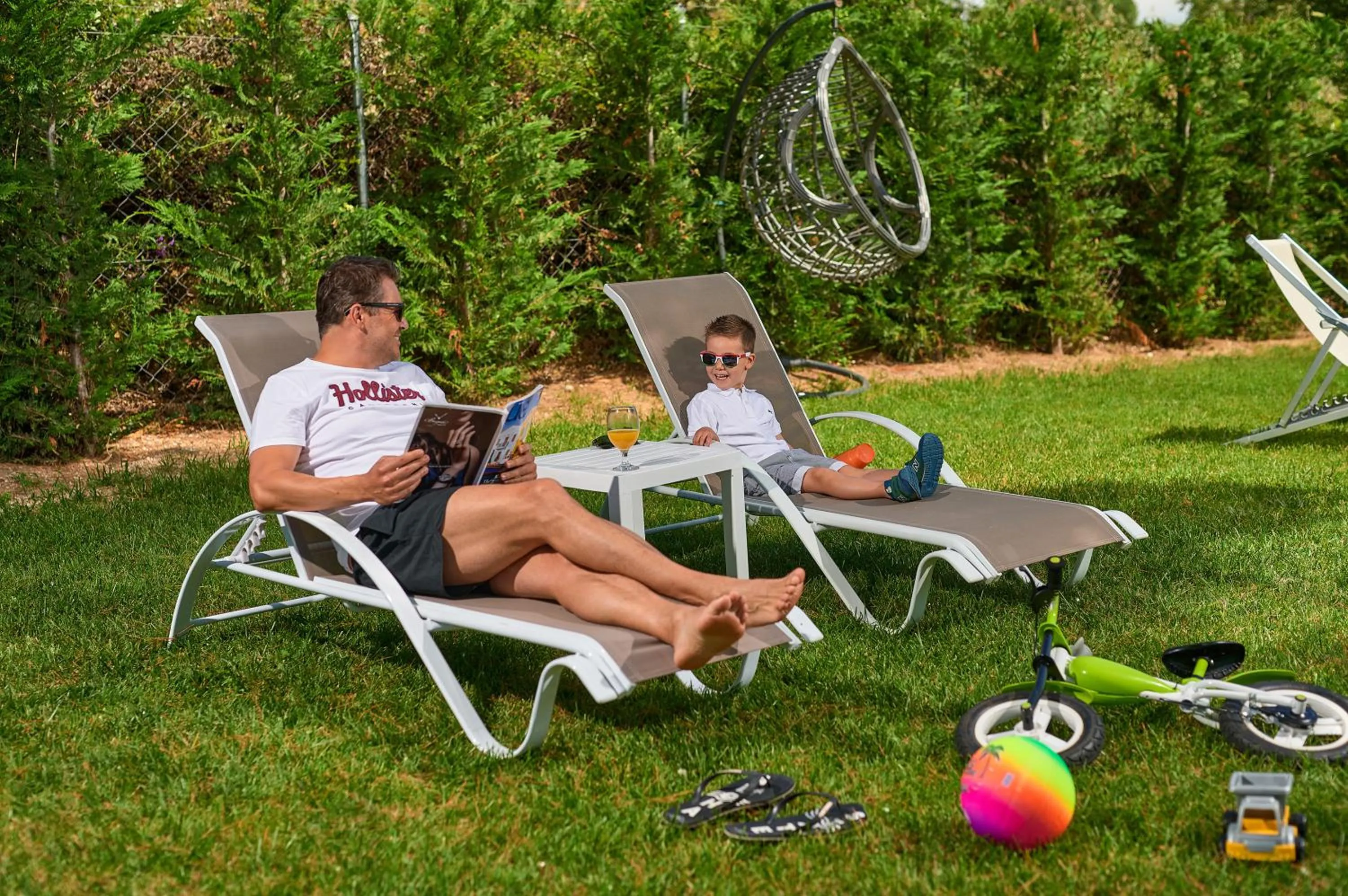 Garden in Mirabilia Boutique Hotel