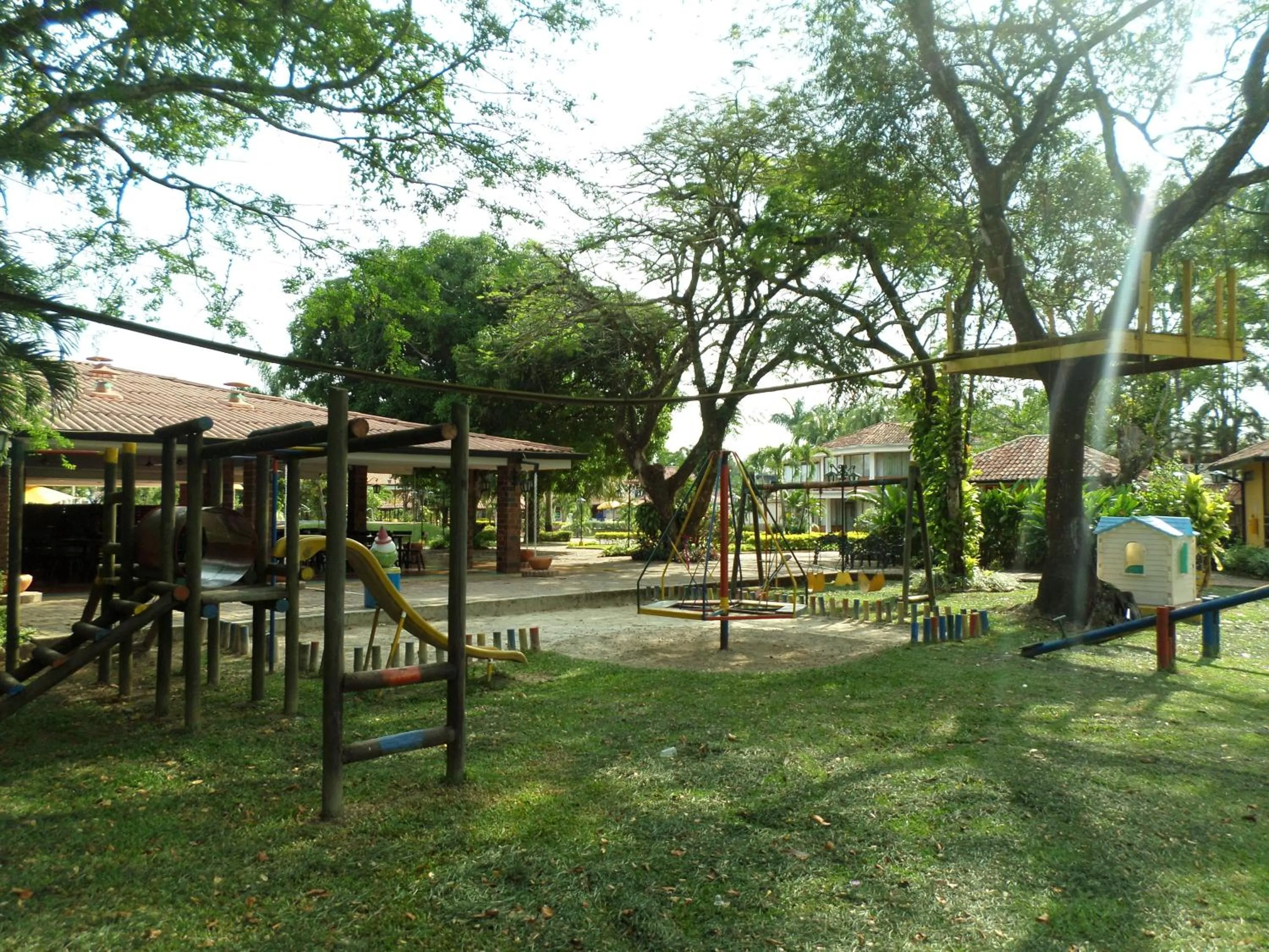 Children play ground in Hotel Campestre La Potra