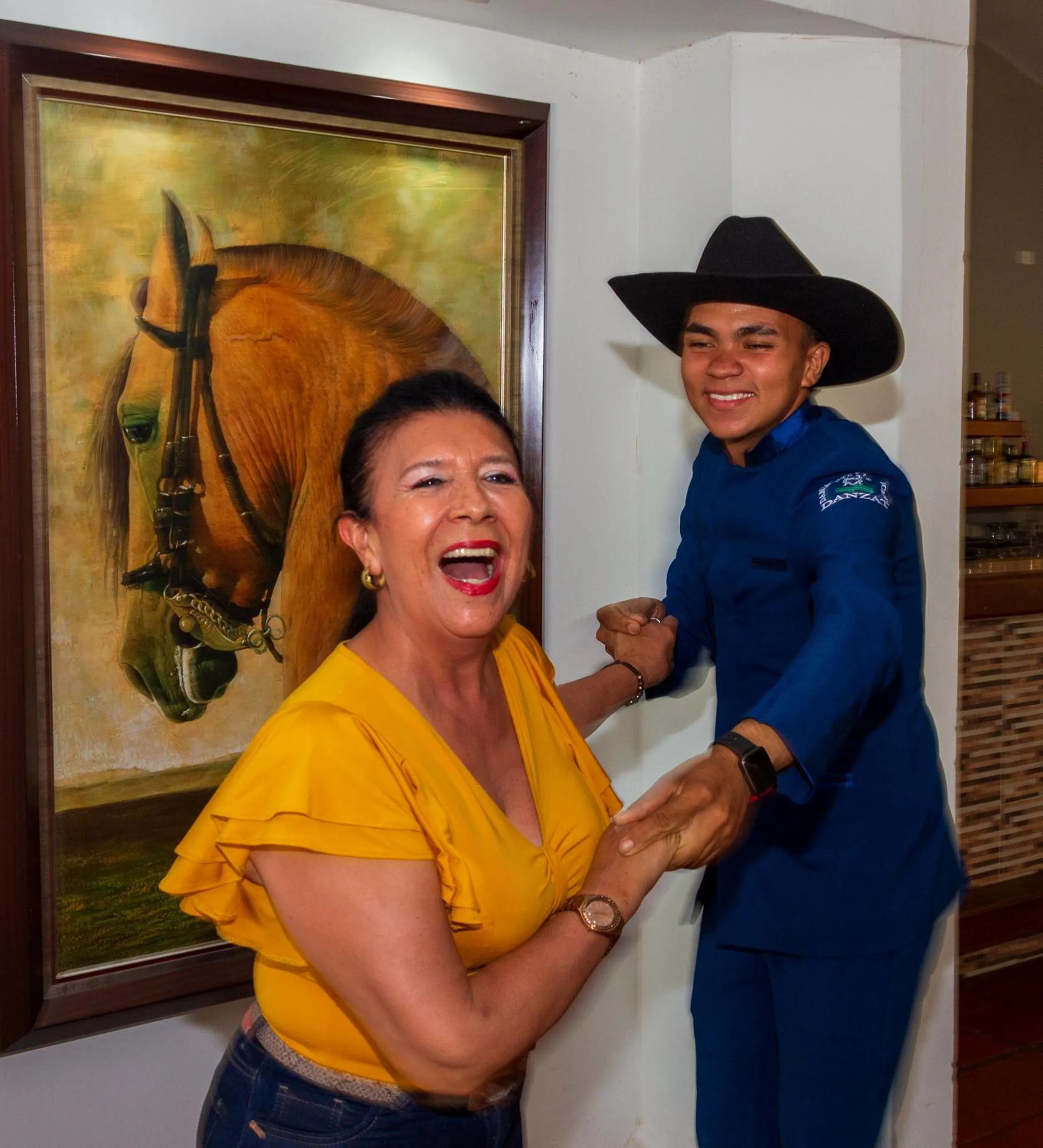 Off site in Hotel Campestre La Potra