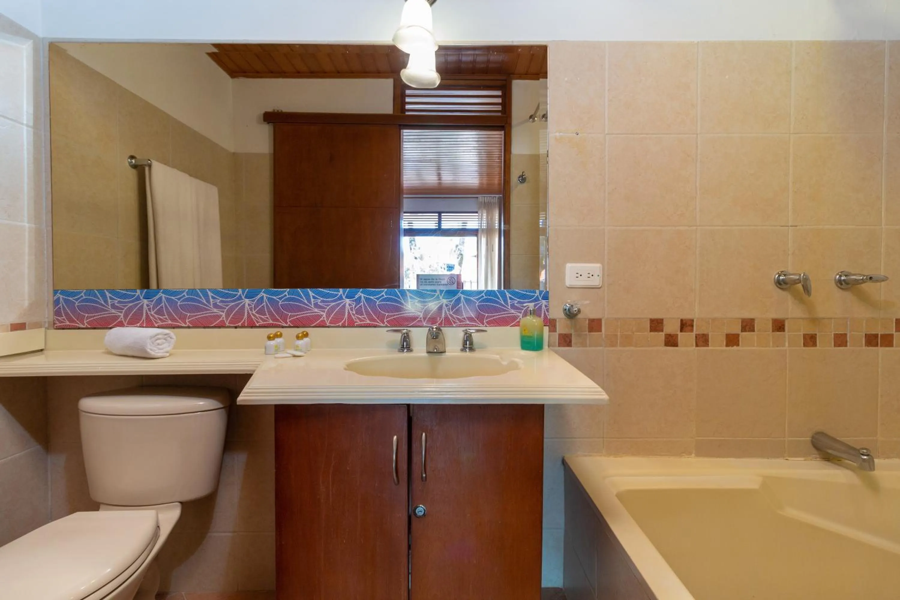 Bathroom in Hotel Campestre La Potra