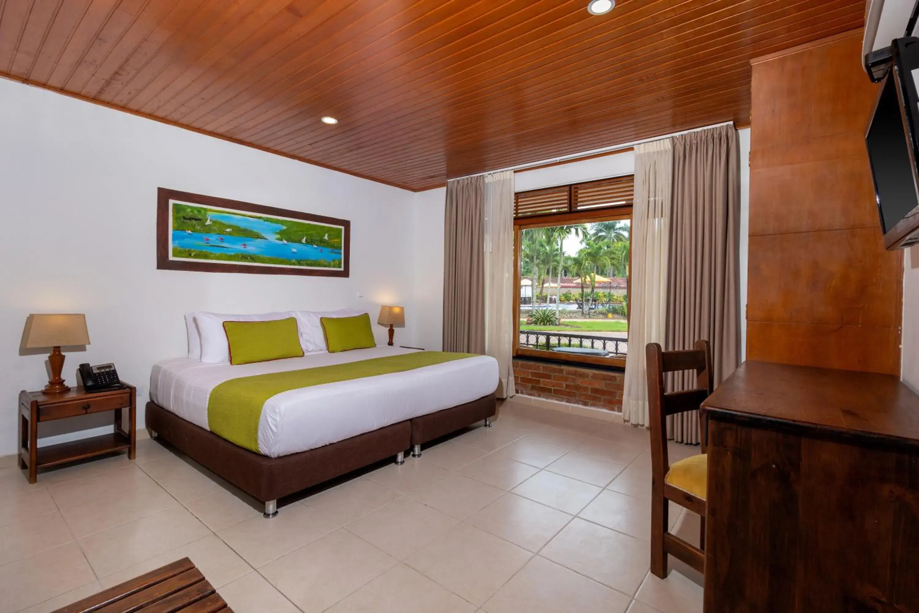 Superior Double Room in Hotel Campestre La Potra Superior Double Room in Hotel Campestre La Potra