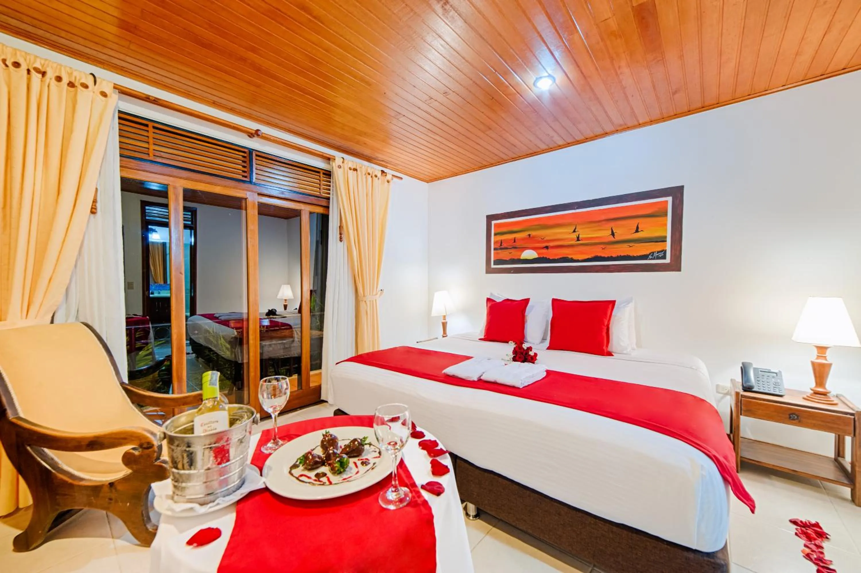 Decorative detail, Bed in Hotel Campestre La Potra