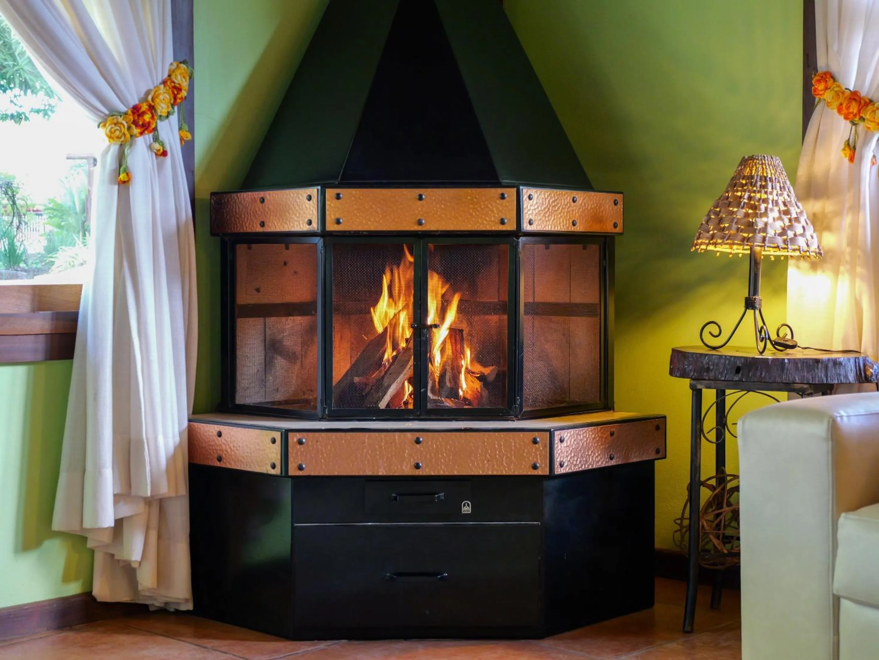 Living room in Hotel Pousada Águas de Bonito