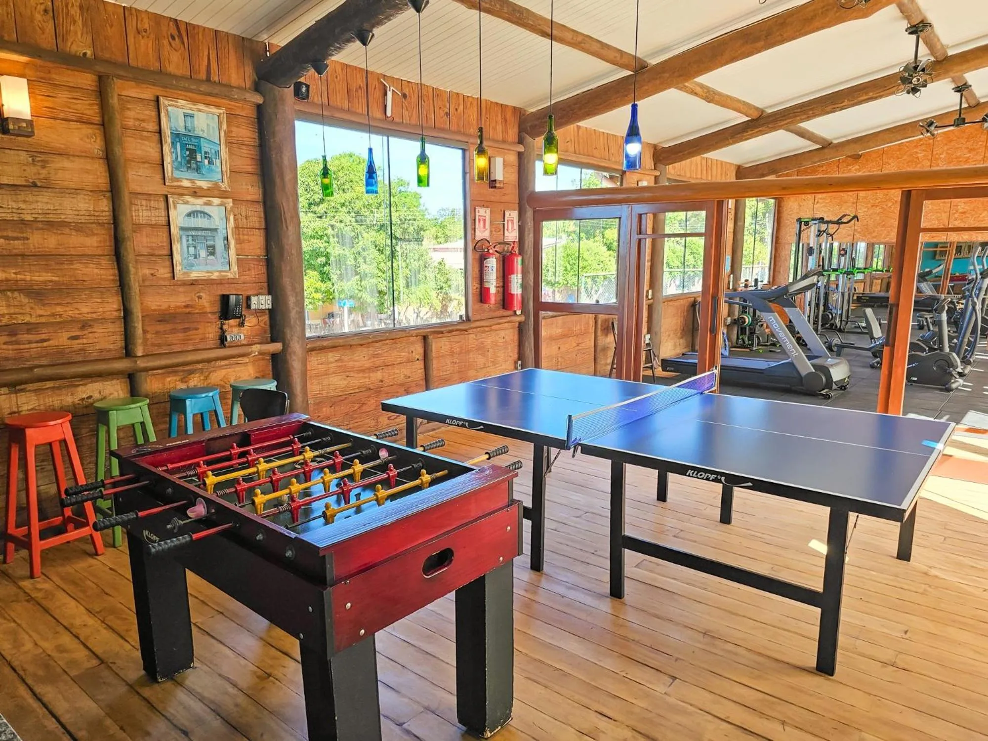 Game Room in Hotel Pousada Águas de Bonito