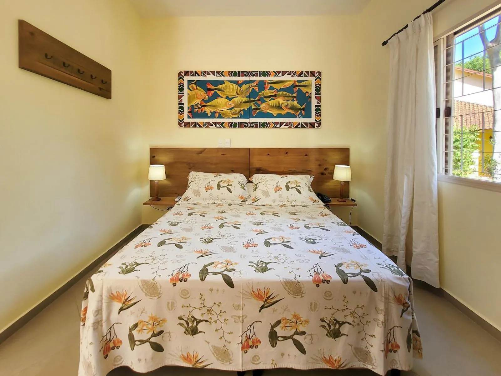 Bed in Hotel Pousada Águas de Bonito