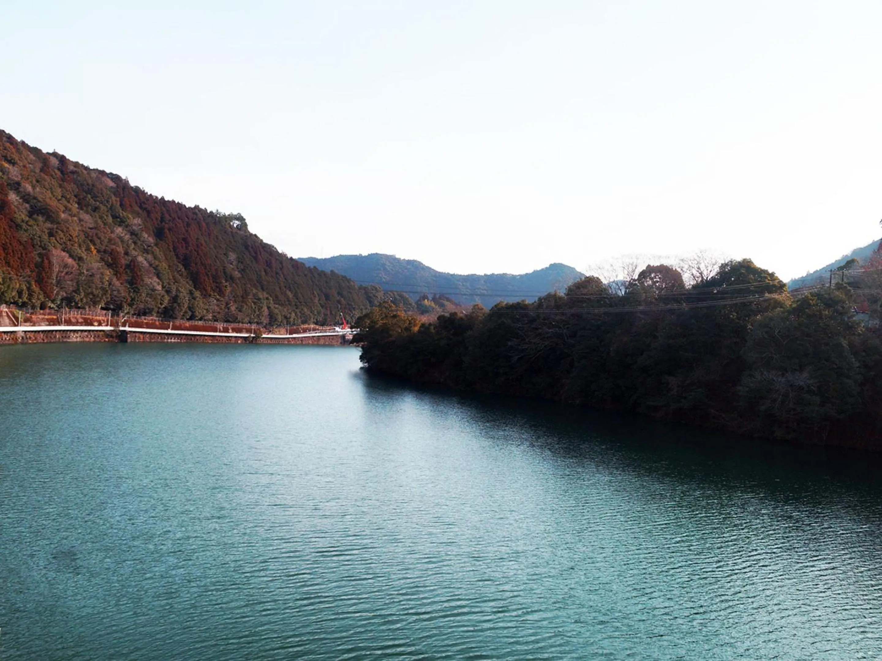 River view in momijigawa onsen