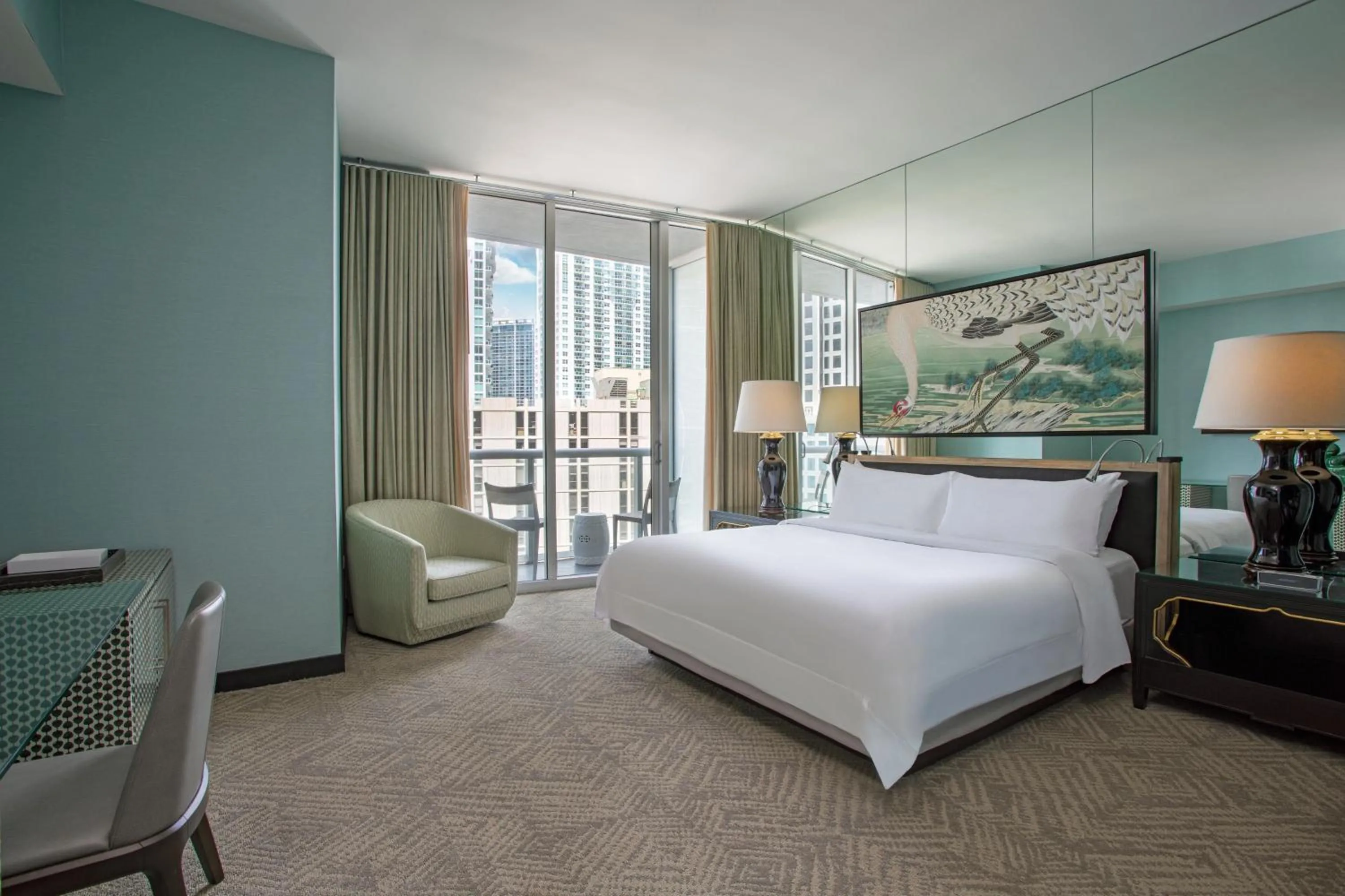 Photo of the whole room, Bed in W Miami