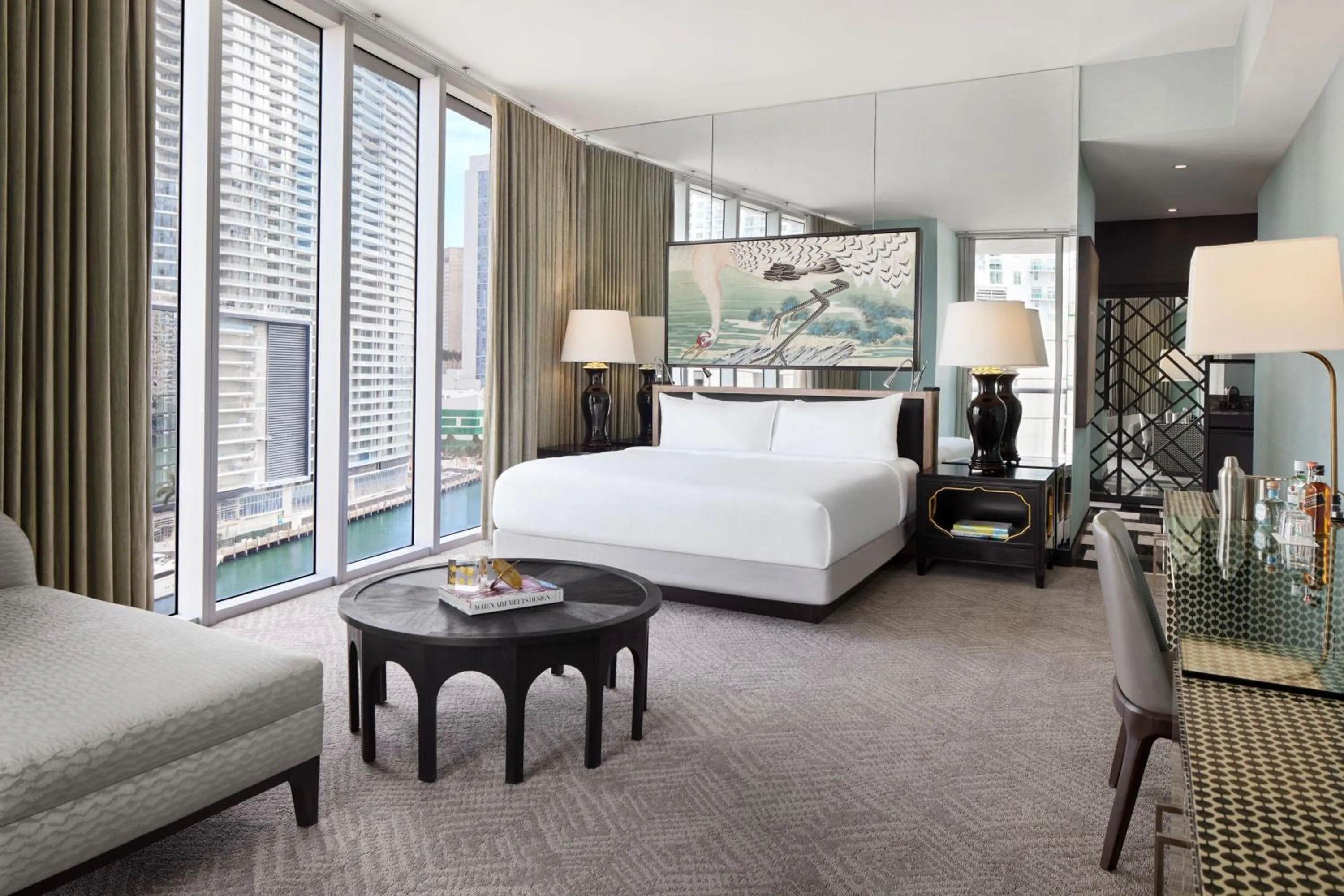 Photo of the whole room, Bed in W Miami