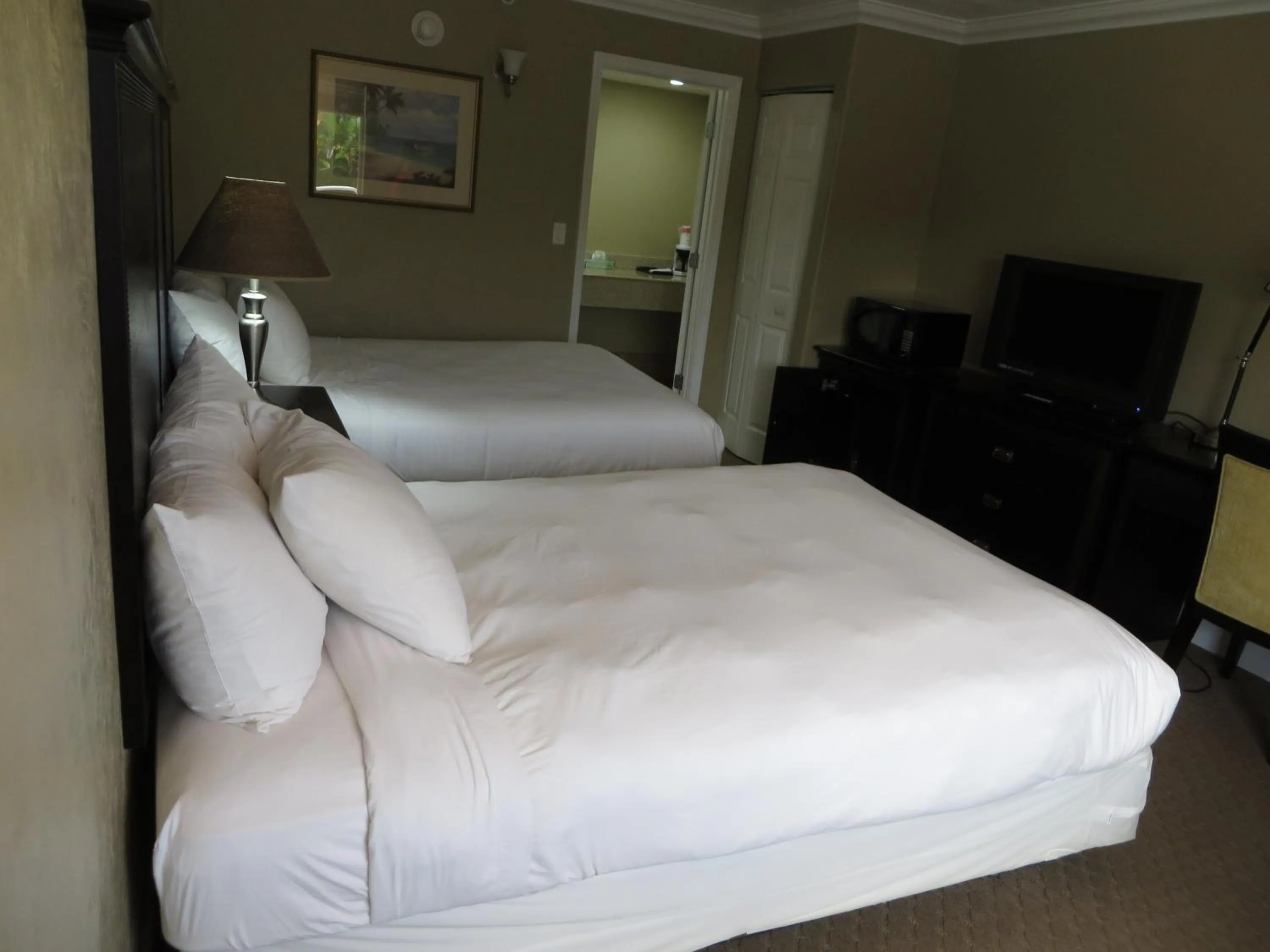 Bed in Ramada by Wyndham Lake Placid