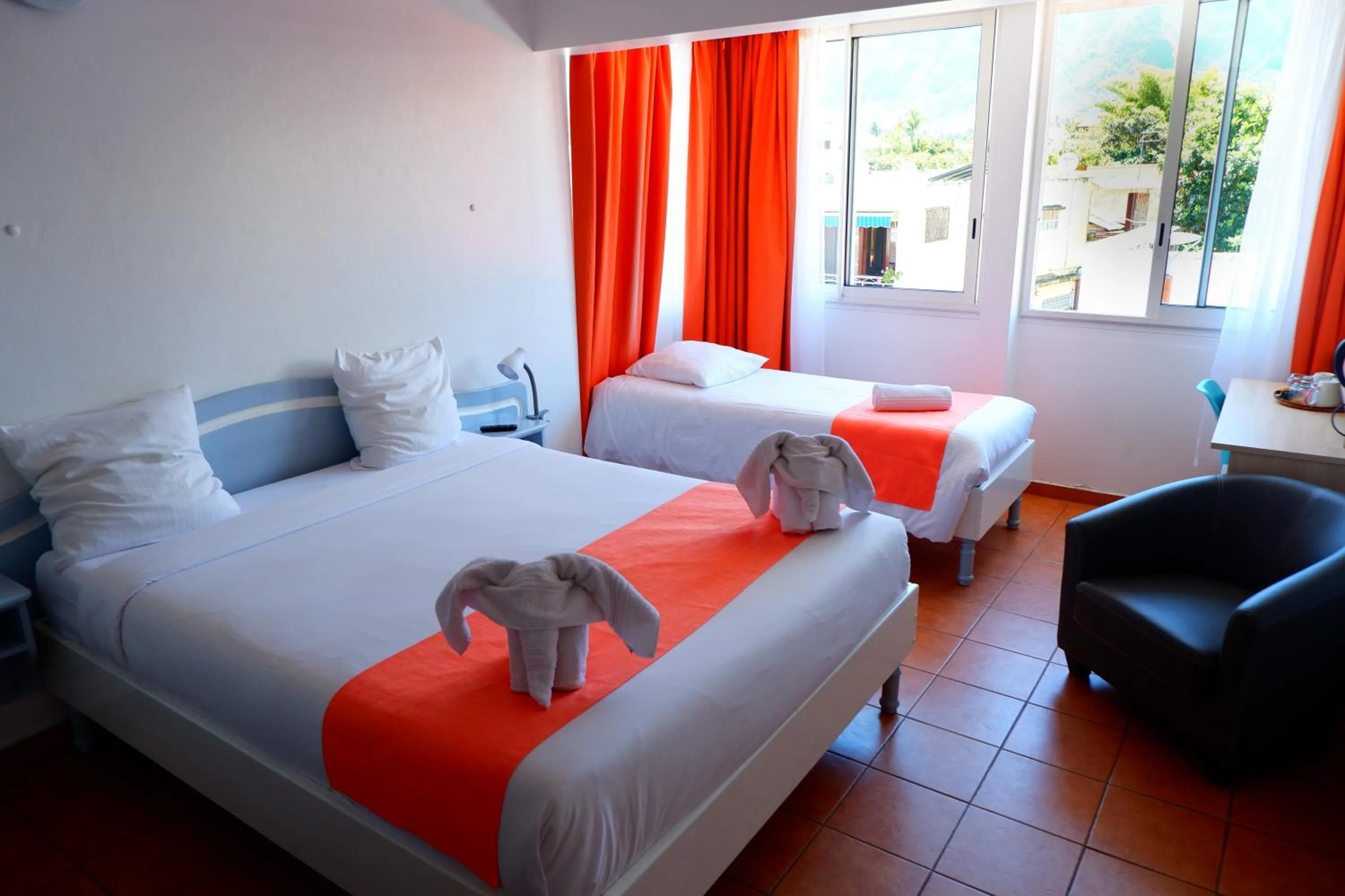 Bed in Hôtel Du Cirque