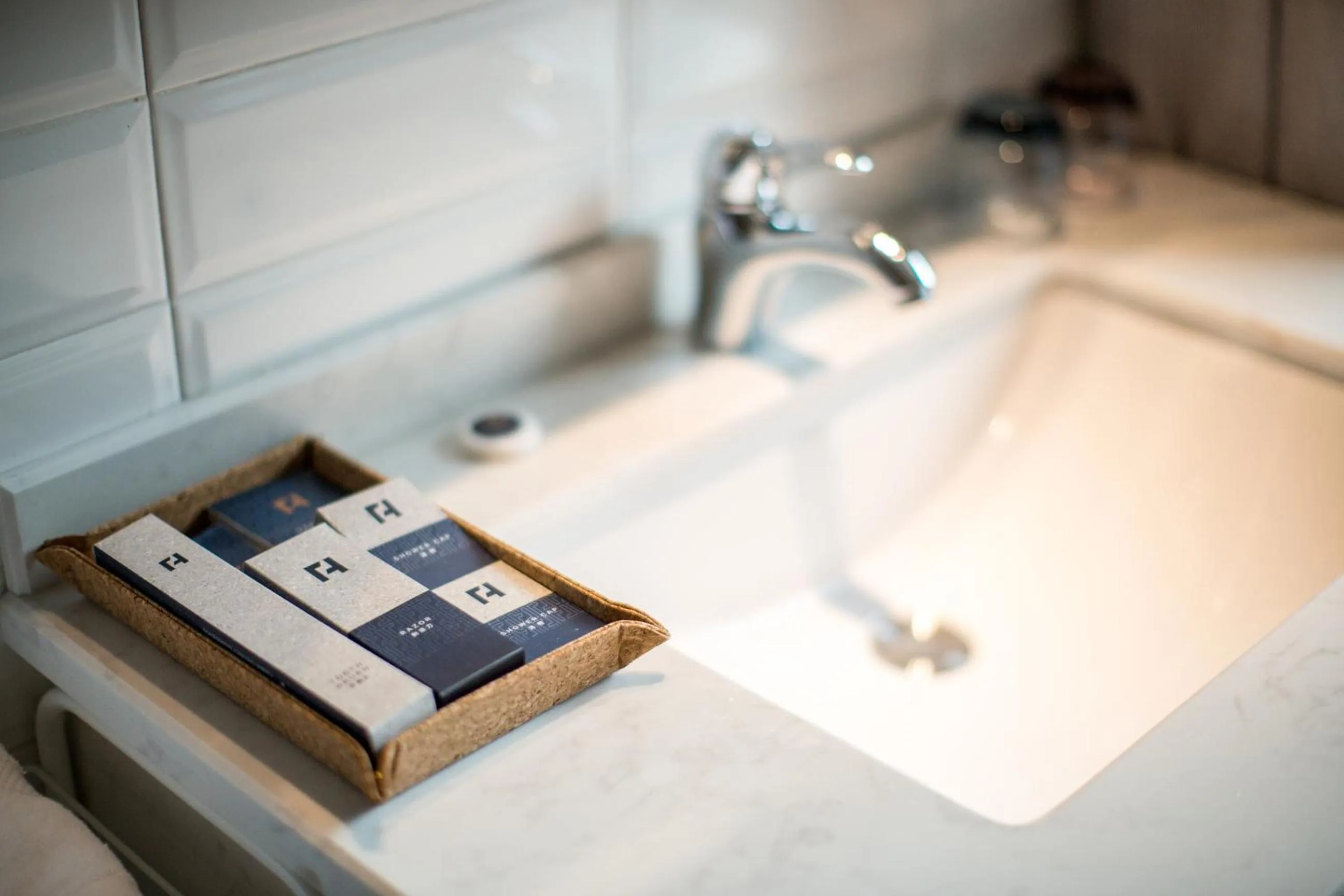 Bathroom in Arrivee Hotel