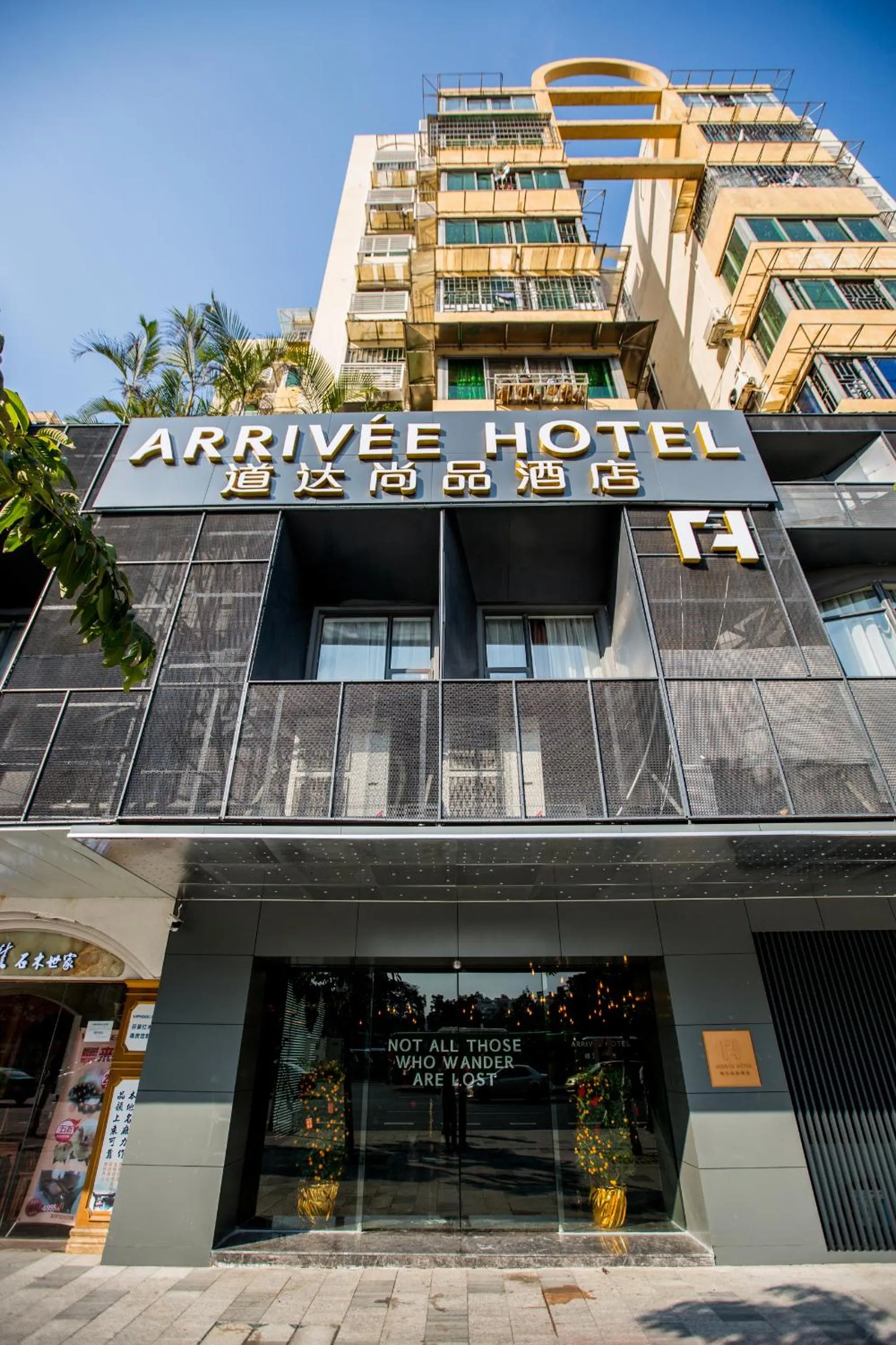 Facade/entrance, Property Building in Arrivee Hotel