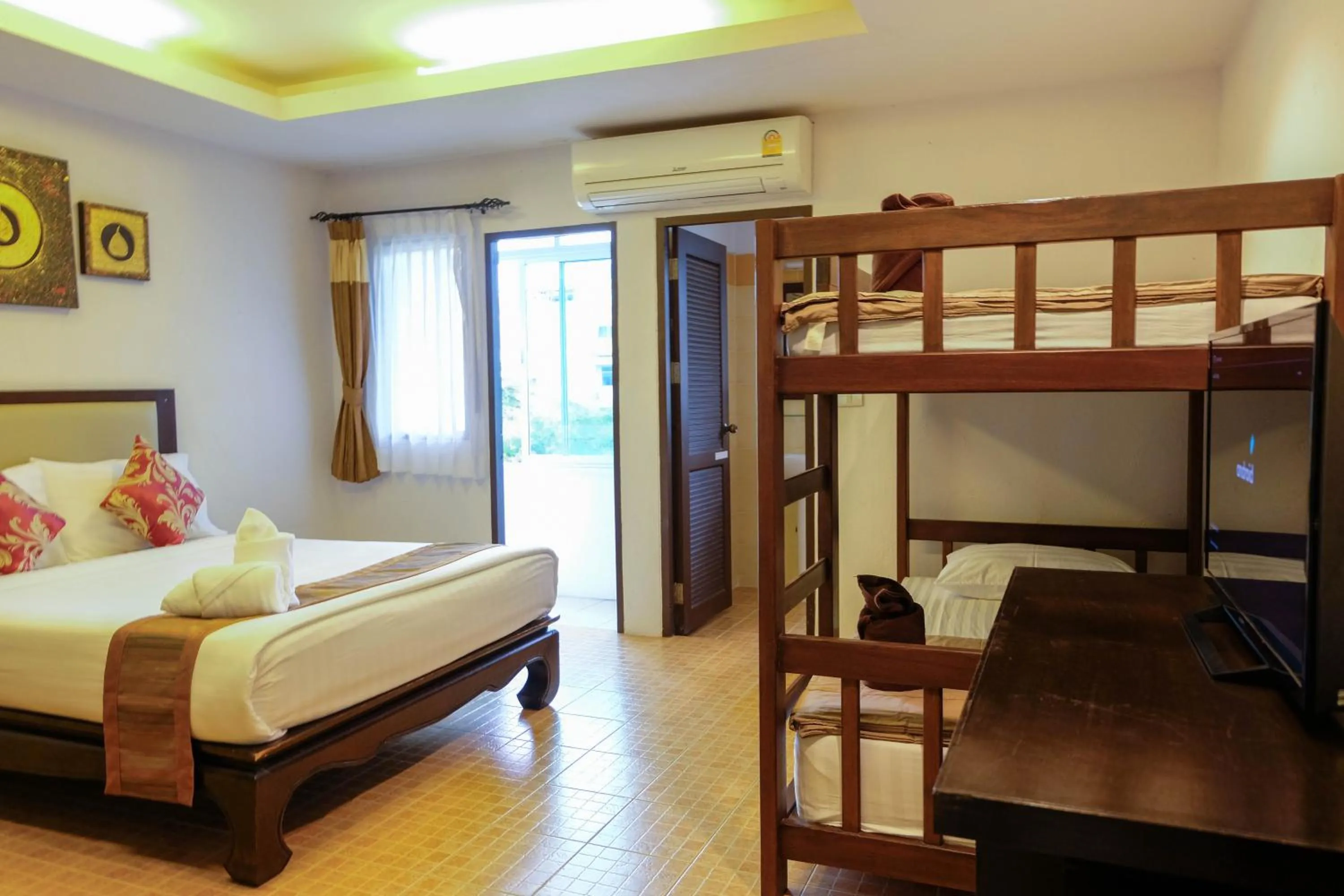 Bed in Arina Boutique Residence