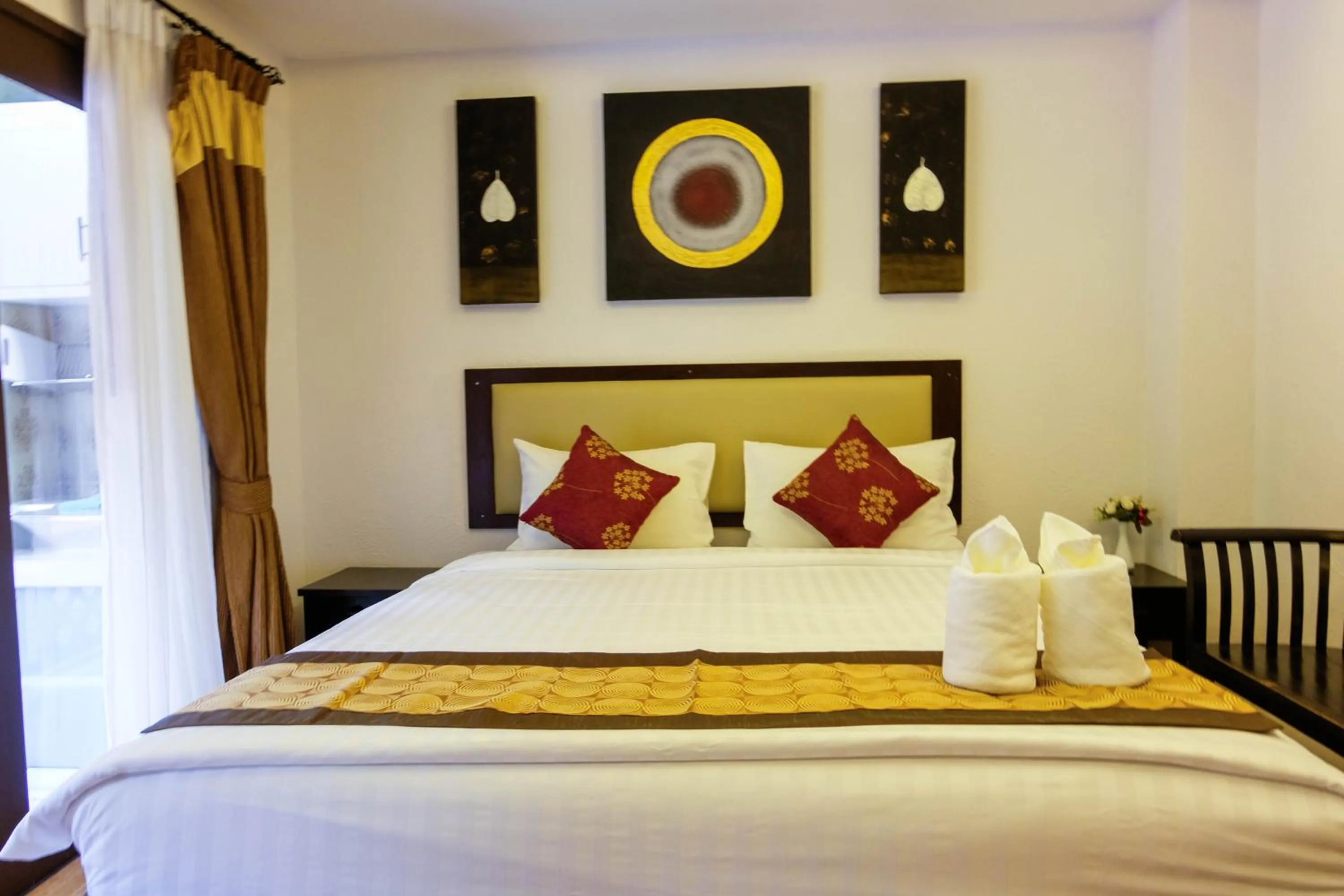 Bed in Arina Boutique Residence