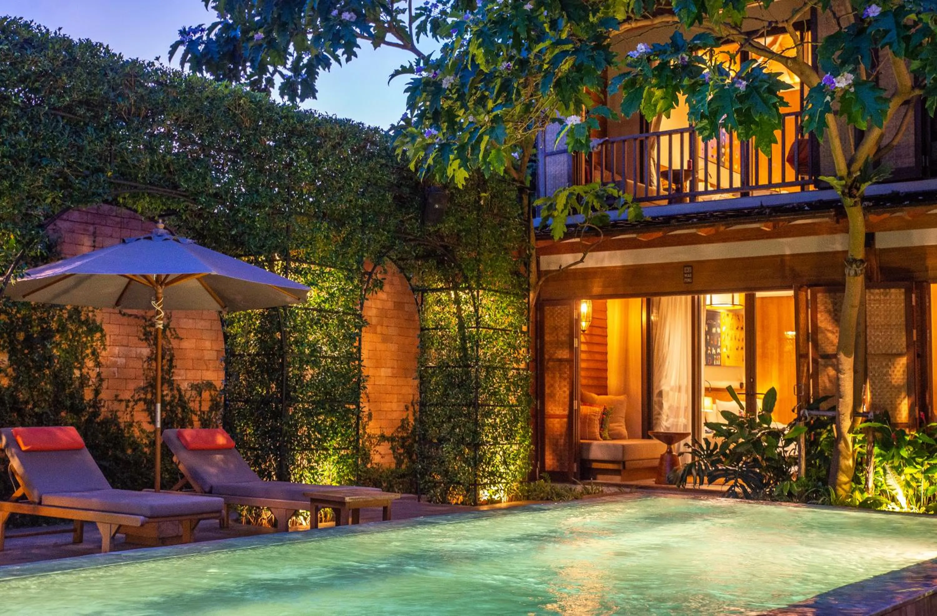 Swimming pool in Pai Village Boutique Resort