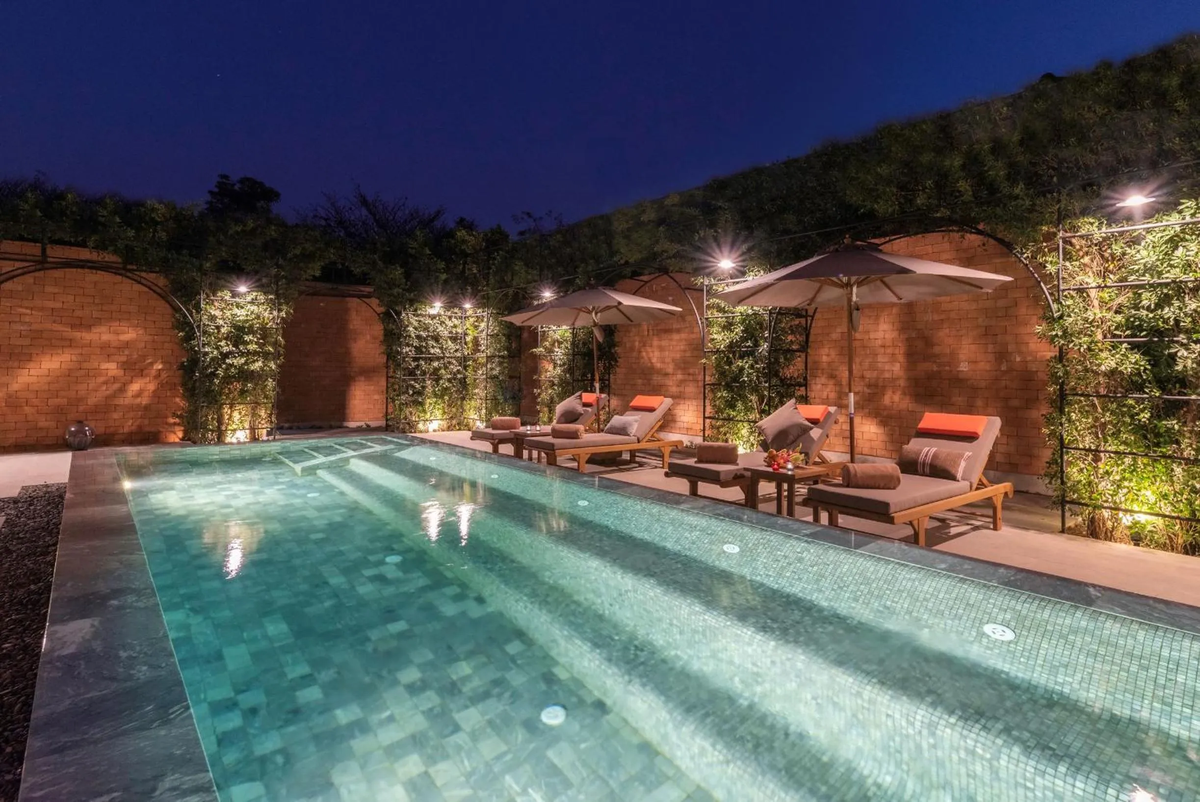 Swimming pool in Pai Village Boutique Resort
