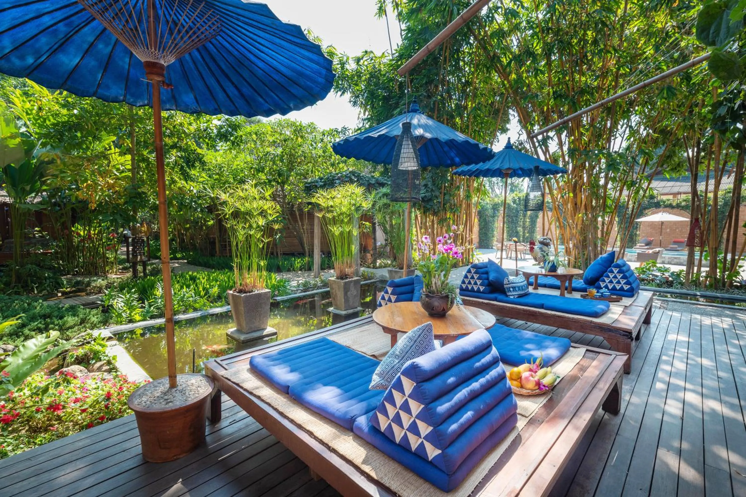 Garden view in Pai Village Boutique Resort